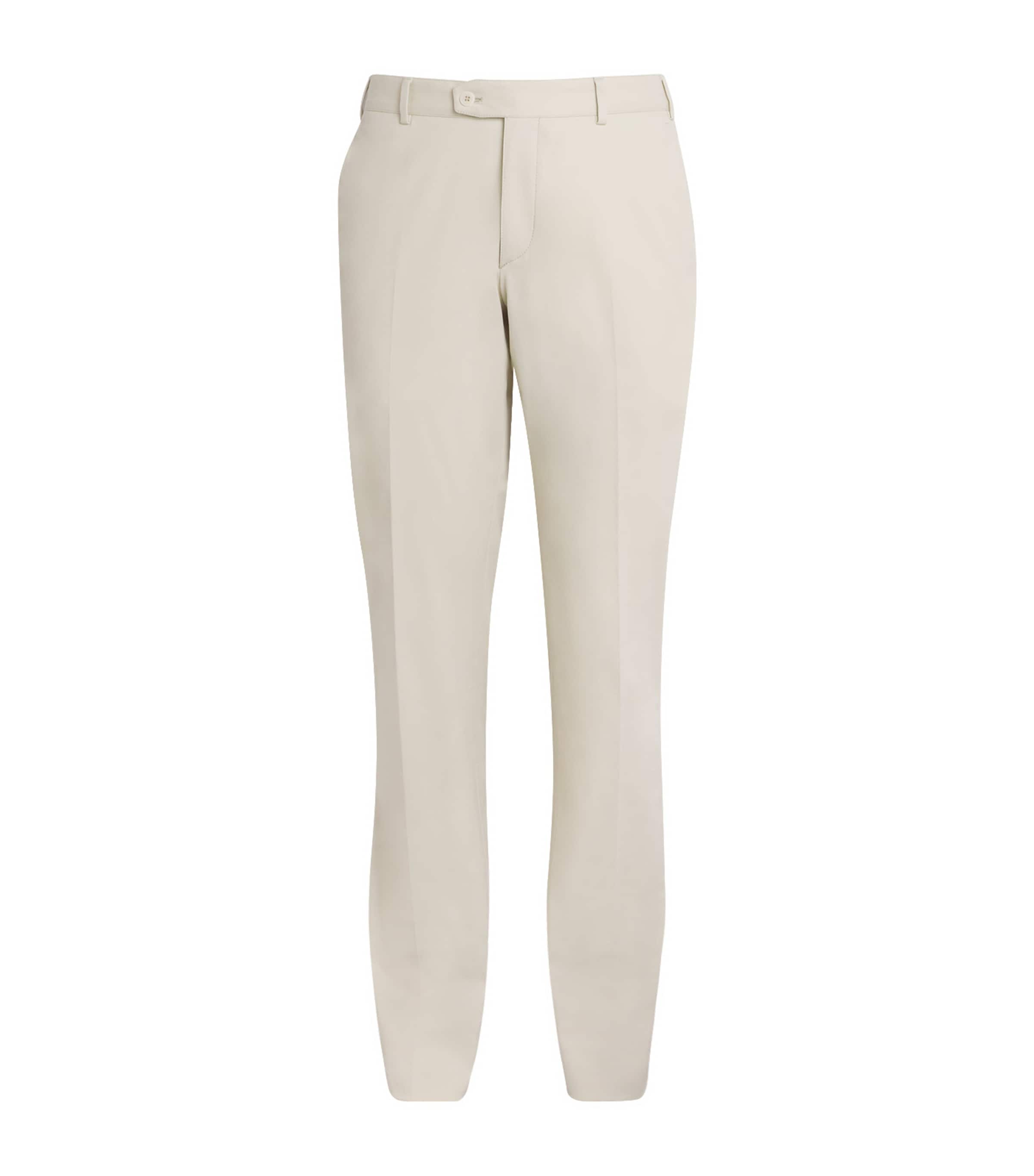Brioni Mens Wool Tailored Trousers Image 1