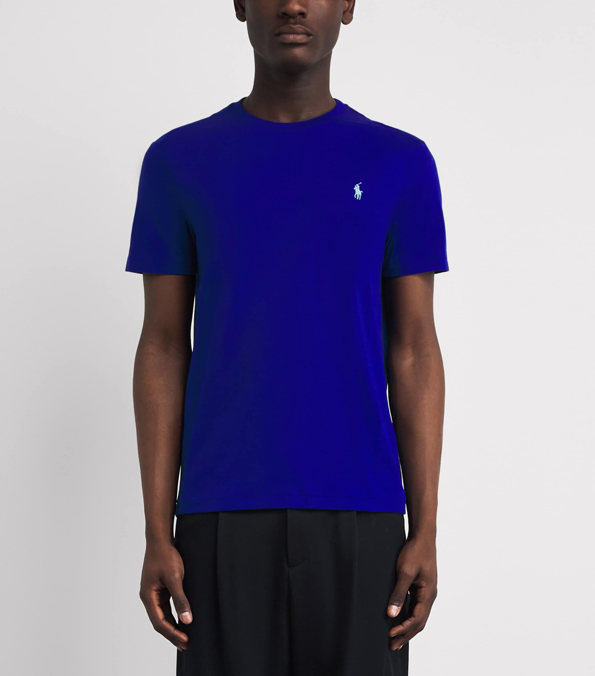 Polo Ralph Lauren Mens Cotton Custom-Fit Polo Pony T-Shirt Classic Image 4