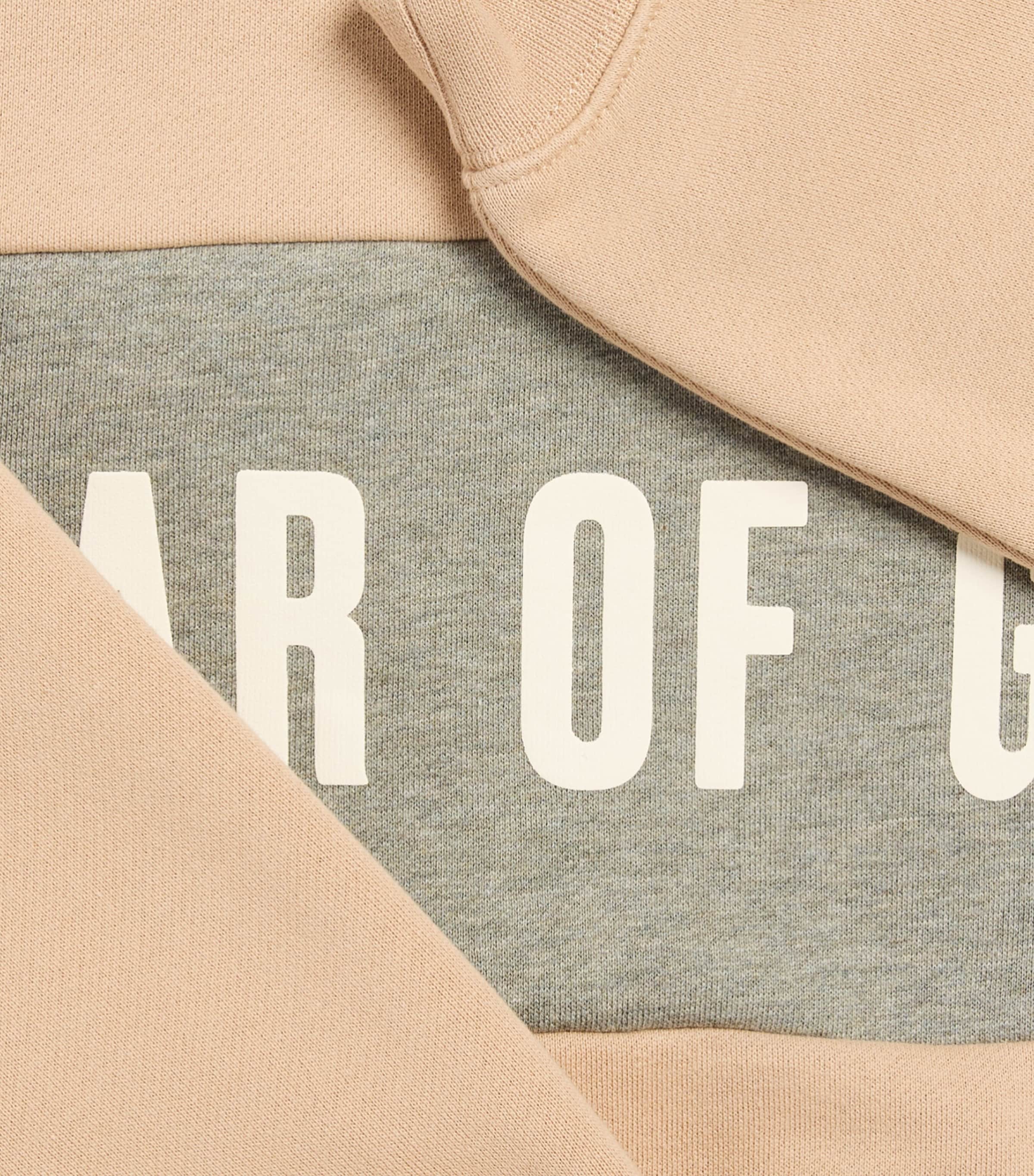 FEAR OF GOD ESSENTIALS KIDS Logo Panel Sweatshirt (2-14 Years) Hthr Image 3
