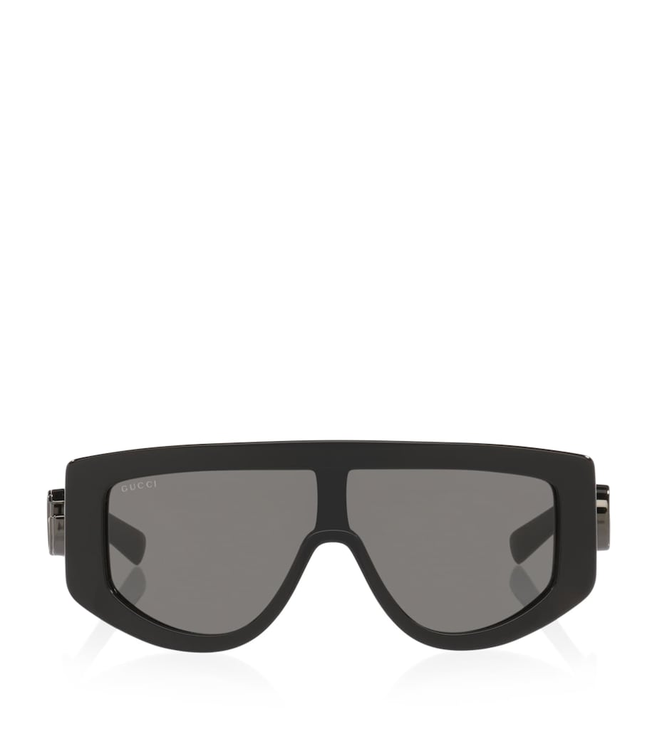 Gucci Irregular Sunglasses Black Image 1