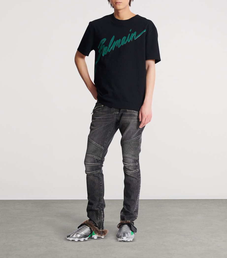 Biker Slim Jeans 9AZ GRIS DENIM Image 3