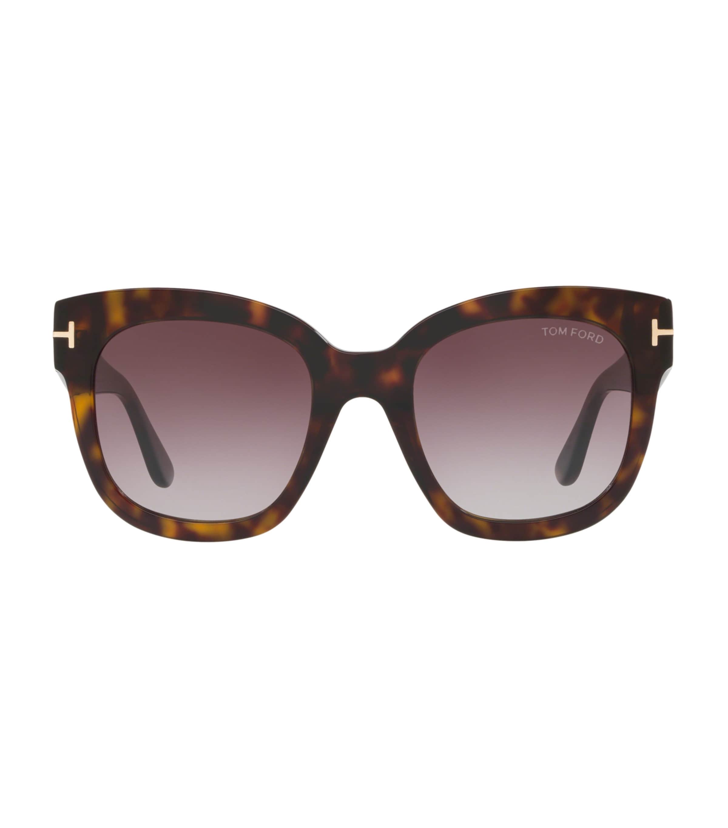 Rectangle Sunglasses BROWN Image 1
