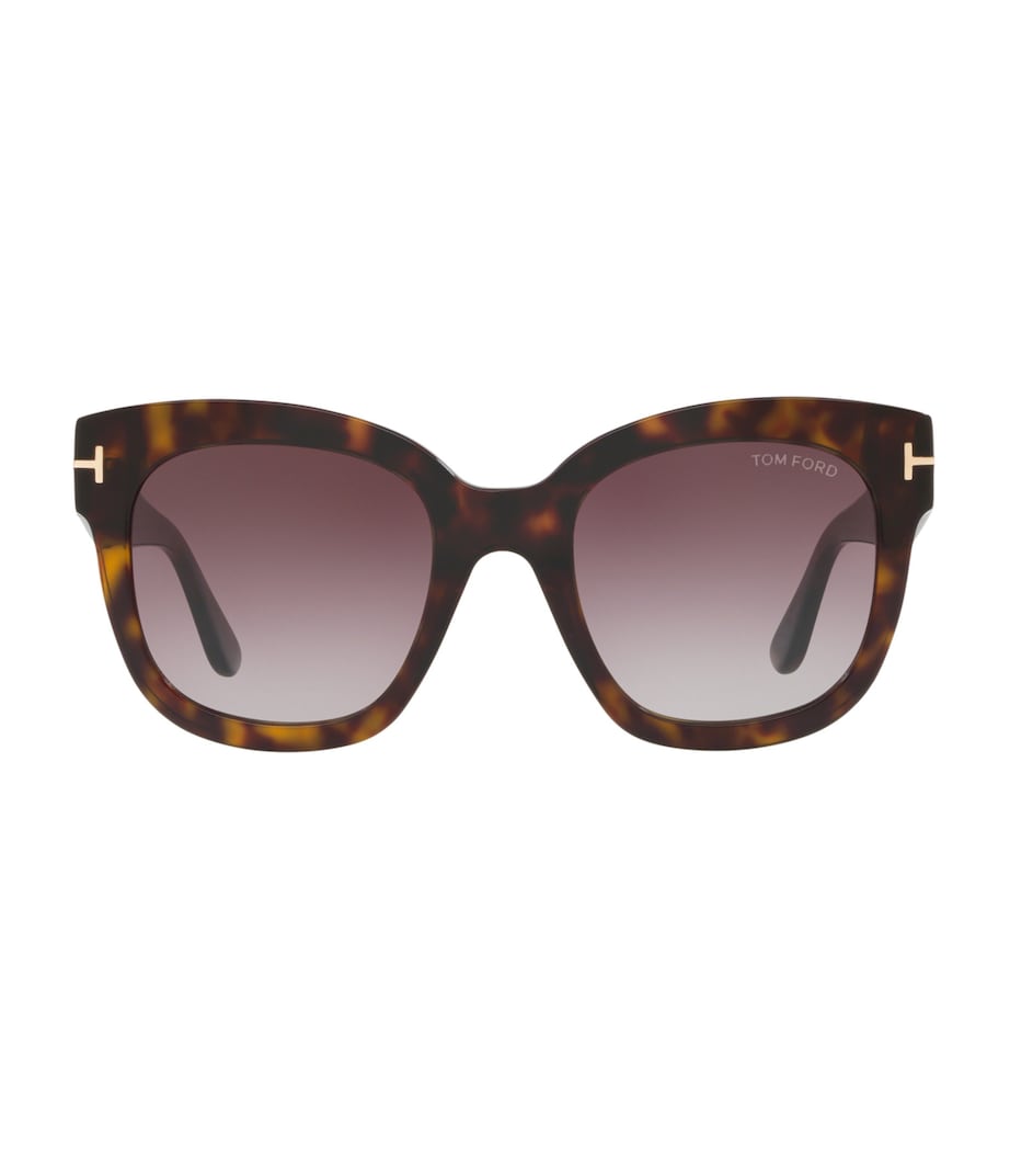 Rectangle Sunglasses BROWN Image 1