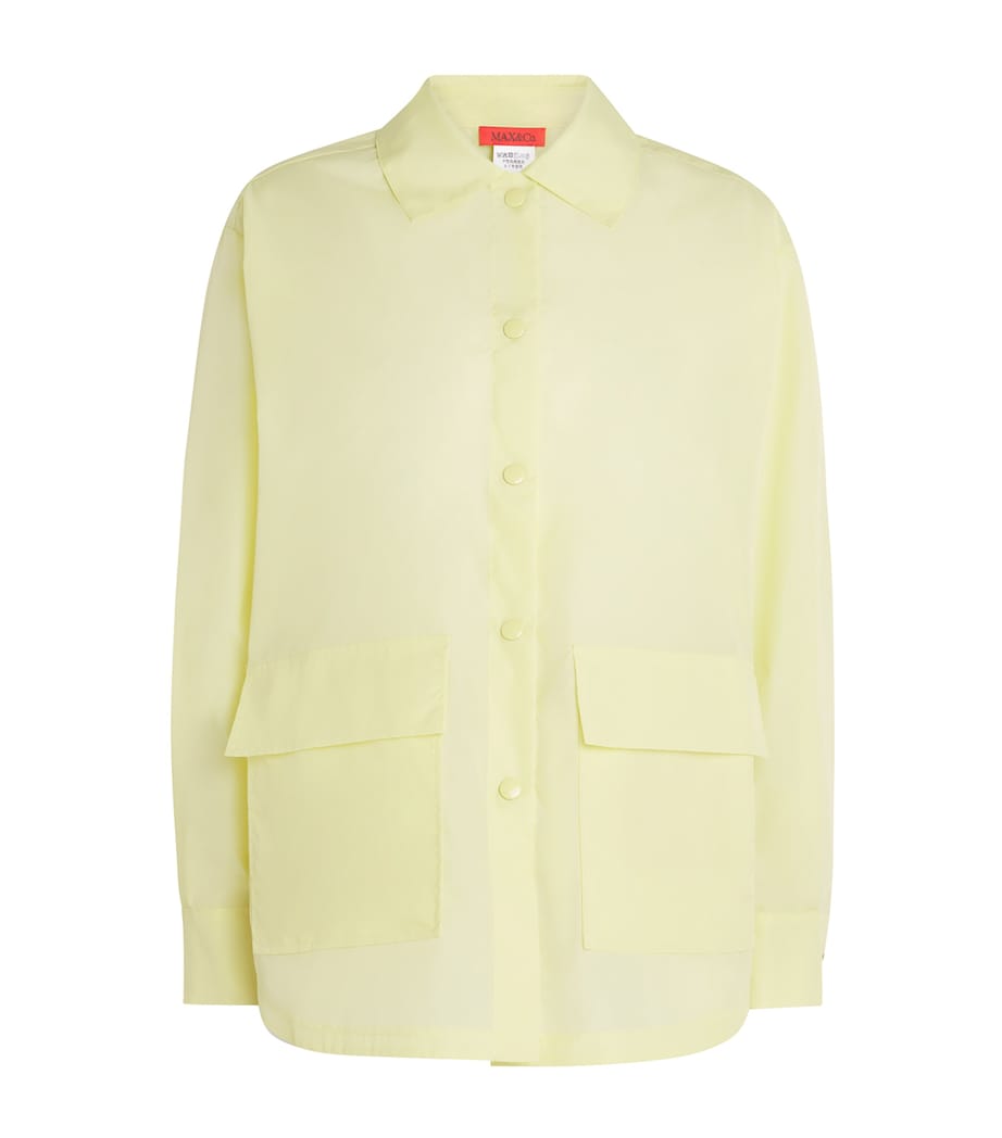 Nylon Overshirt LIME Image 1