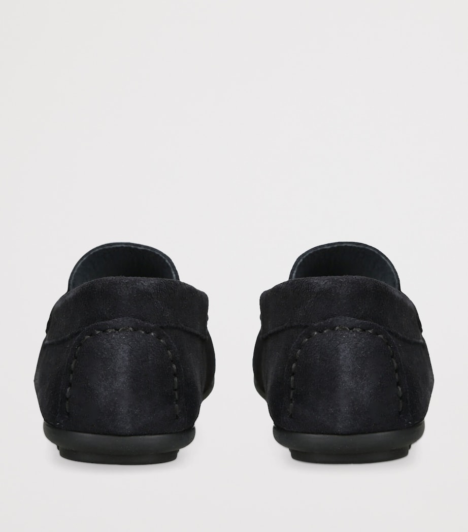 Suede Felix Loafers NAVY Image 2