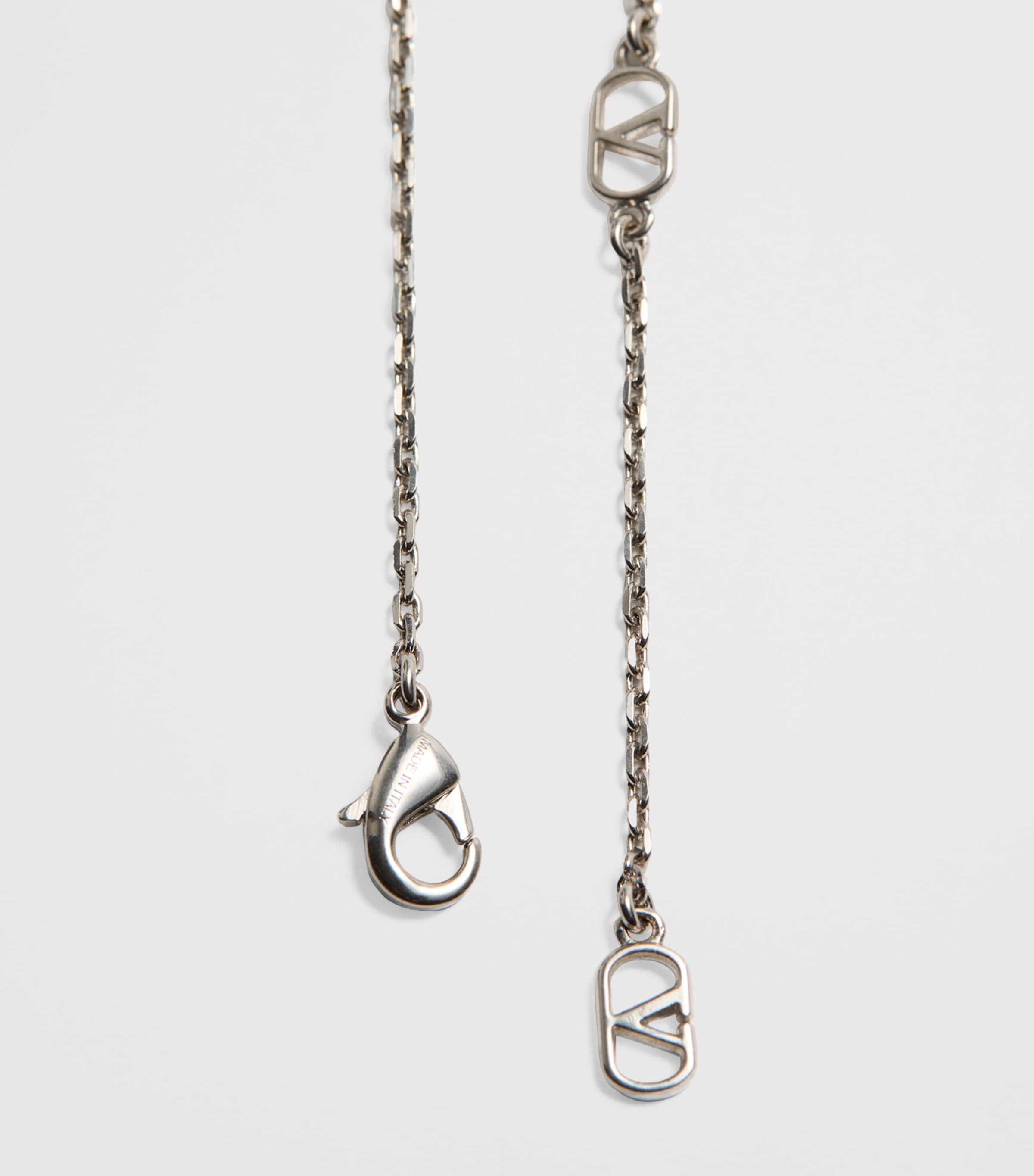 【VALENTINO】最新作★CHEZ VALENTINO CHERRY ネックレス Chez Valentino Cherryfic Metal And Enamel Necklace for Woman
