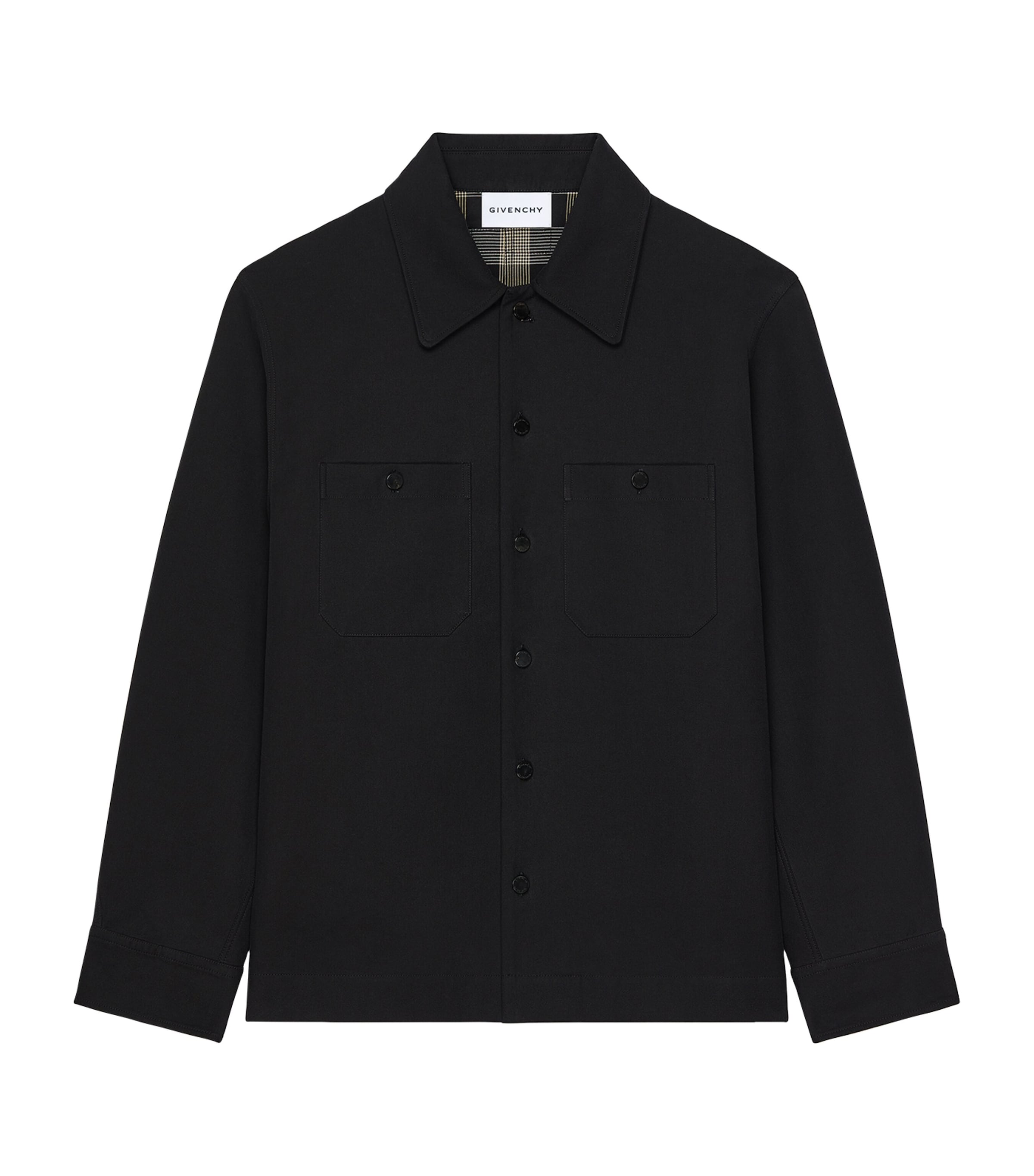 Givenchy Mens Cotton Overshirt Image 1
