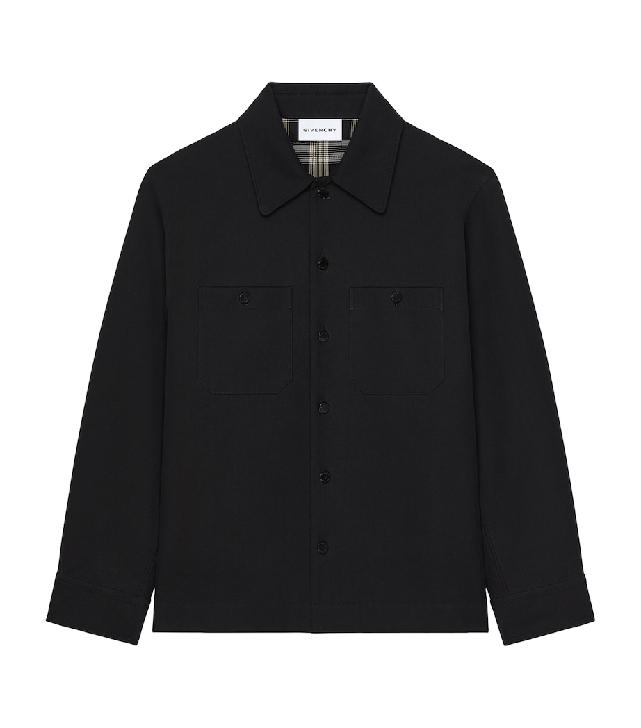 Givenchy Mens Cotton Overshirt Image 1