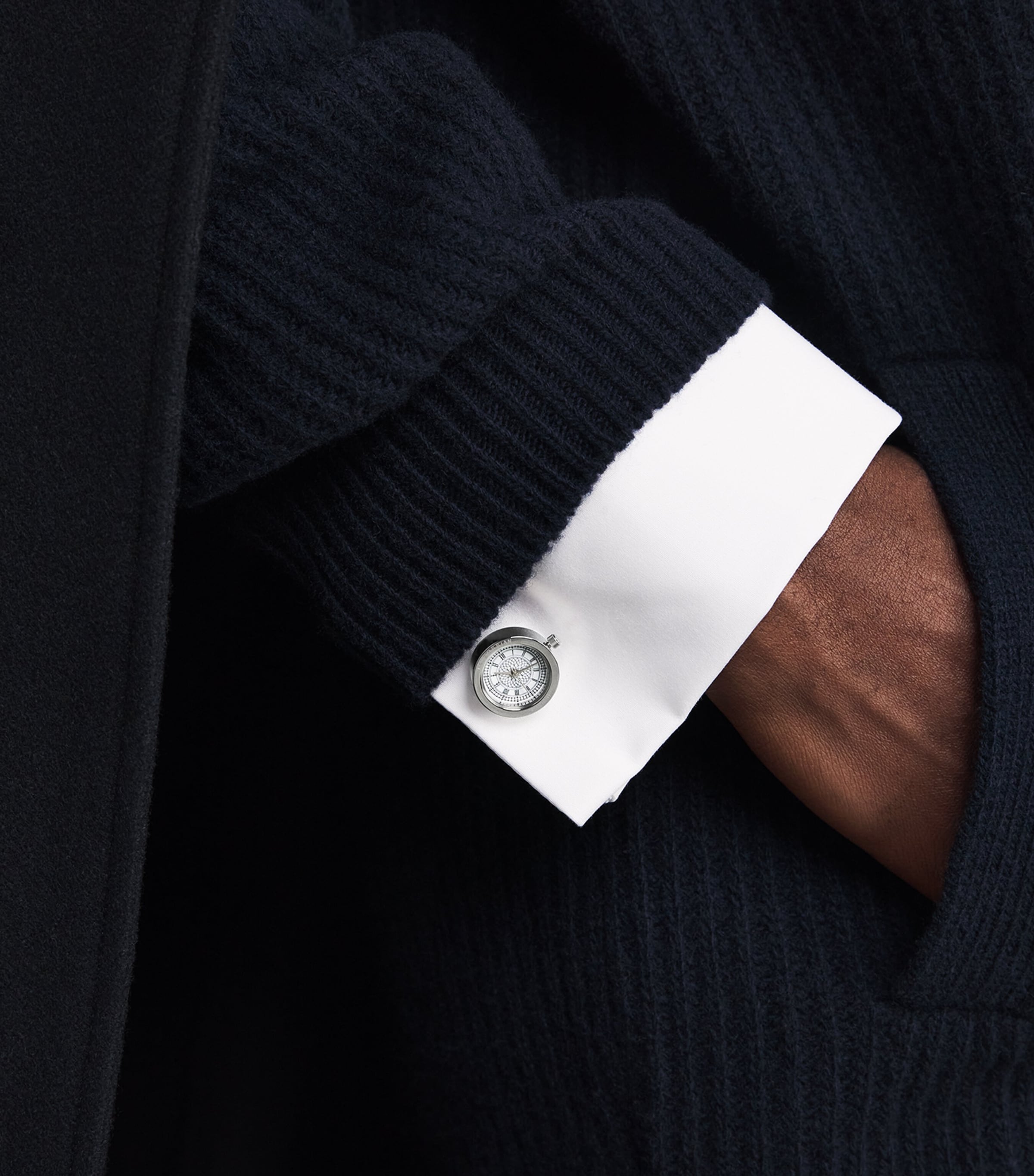 Big Ben Watch Cufflinks SILVER COLOUR Image 2