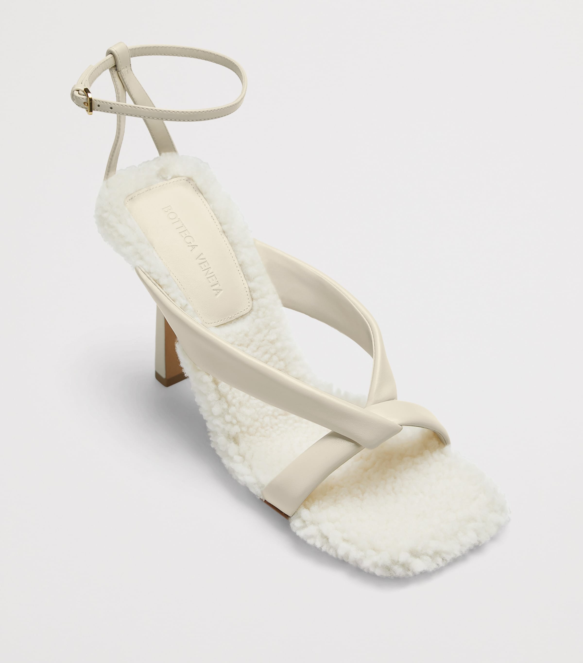 Bottega Veneta Leather Riva Sandals 90 Image 3