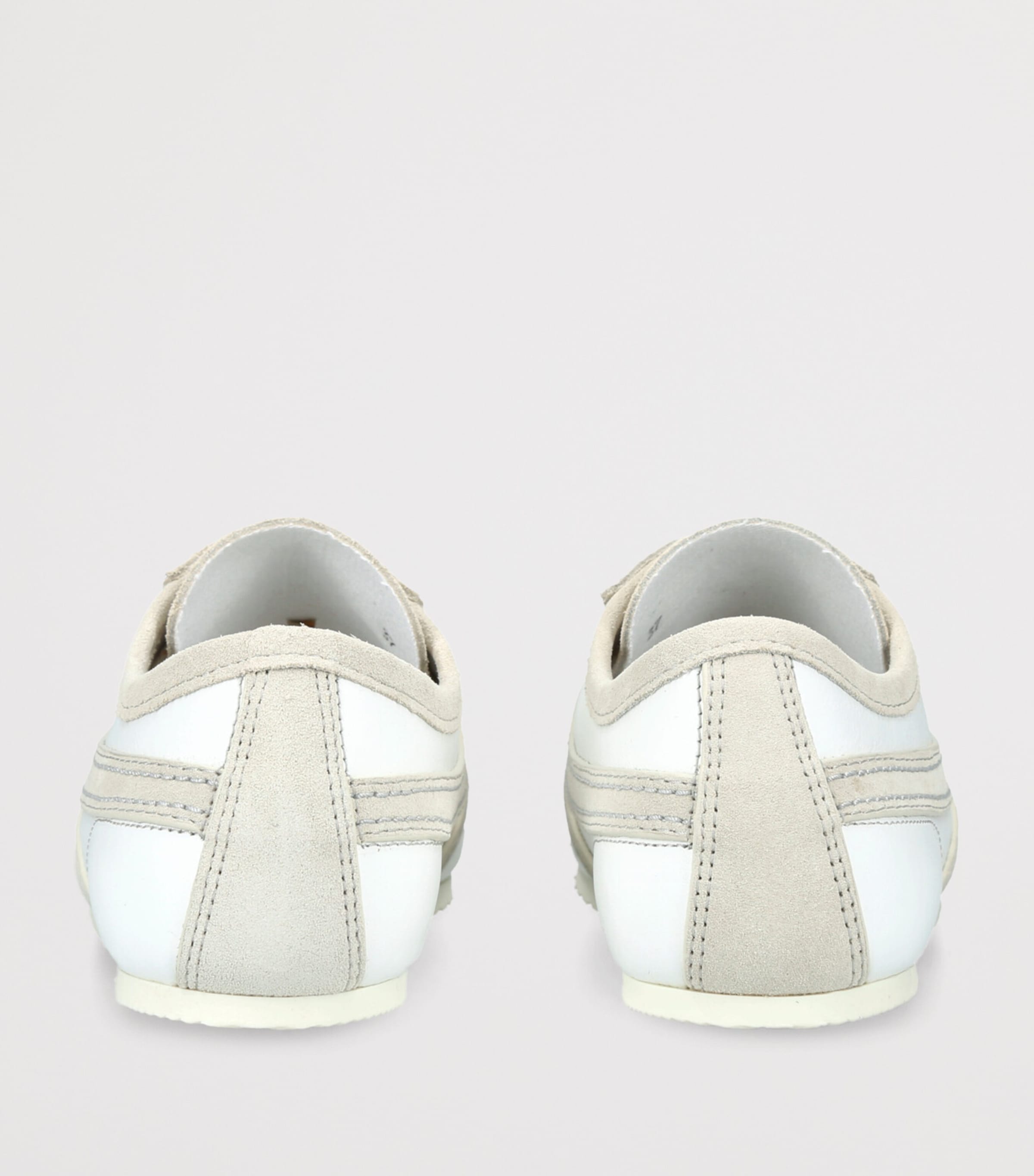 DRIES VAN NOTEN Leather Dustin Sneakers White Image 4