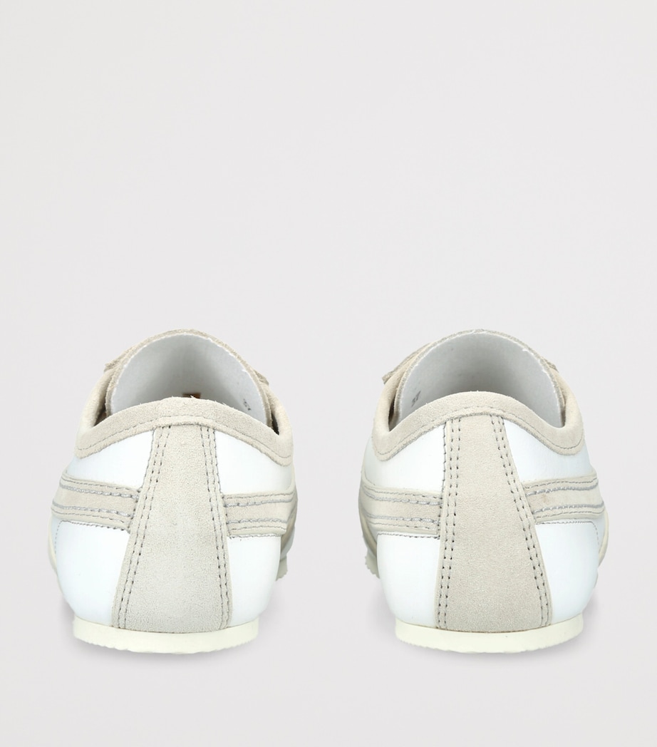 DRIES VAN NOTEN Leather Dustin Sneakers White Image 4
