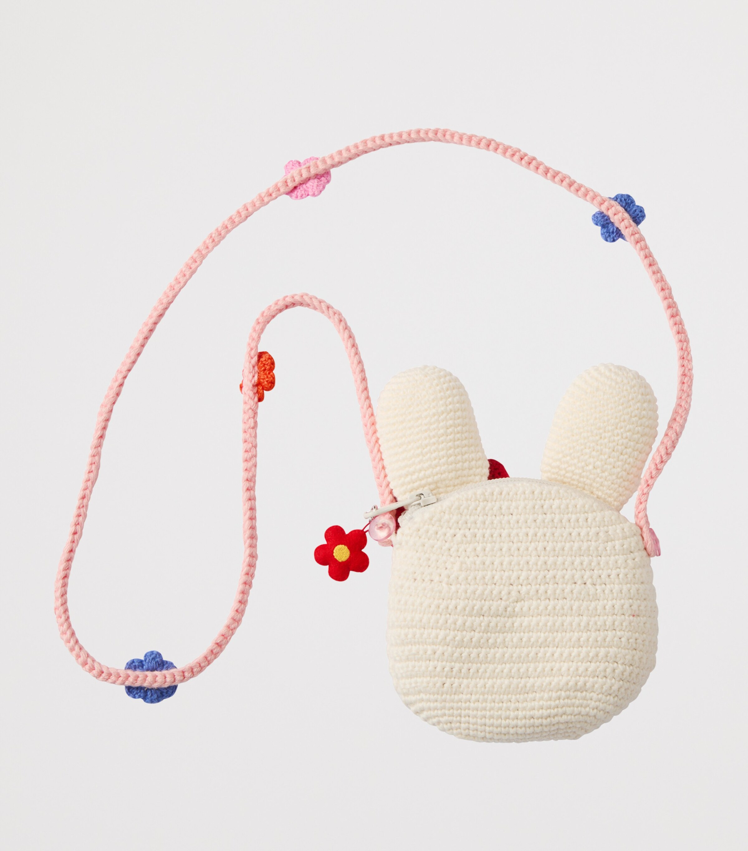 Miki House Knitted Bunny Cross-Body Bag Image 2