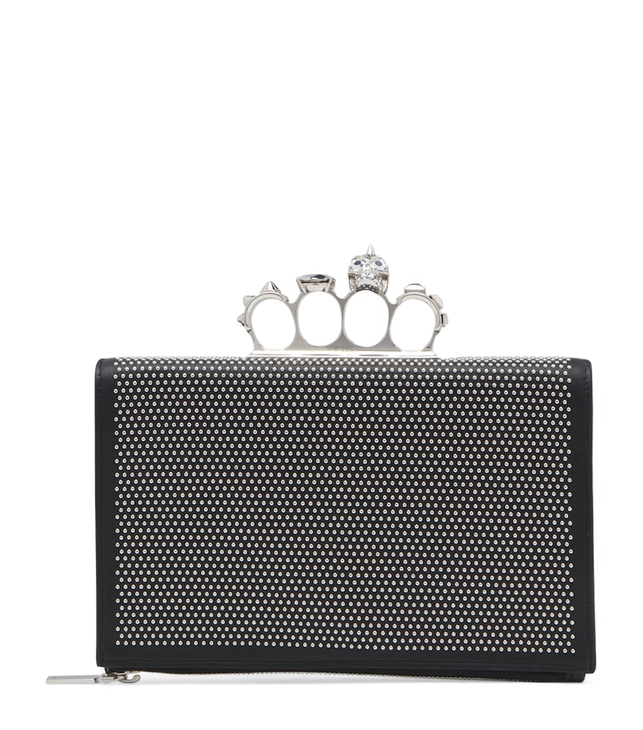 McQueen Skull Four-Ring Pouch Image 1
