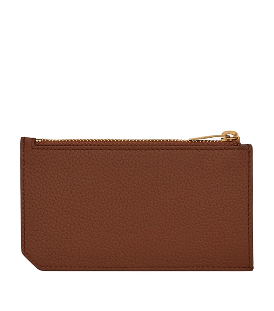 Leather Monogram Card Holder 2126 Image 2