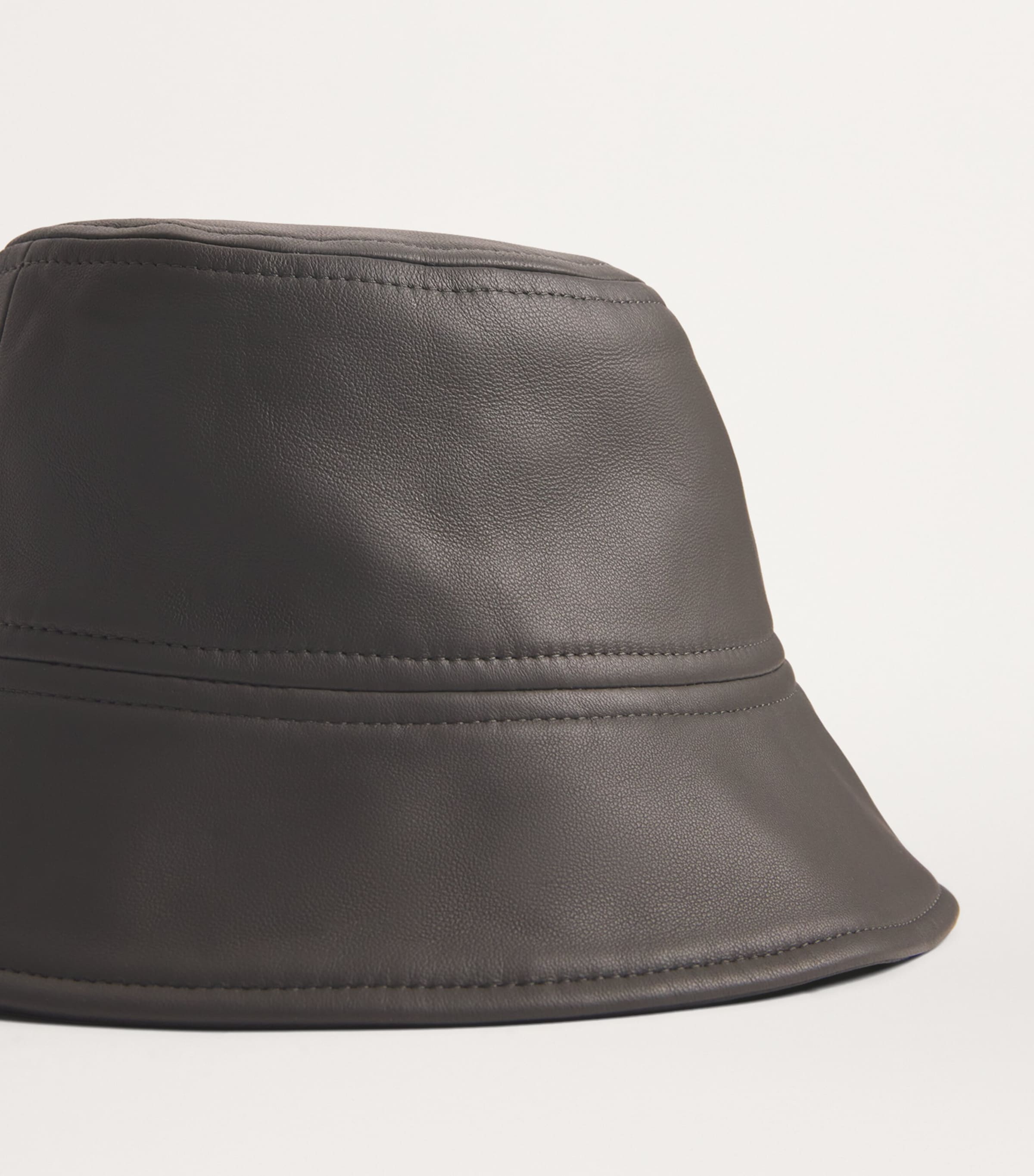 Lambskin Bucket Hat A9001 Image 4