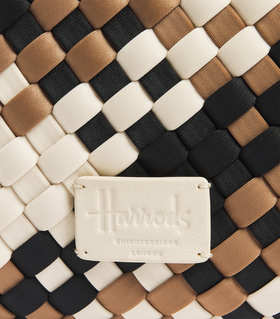 Harrods Neoprene Woven East-West Tote Bag Image 7