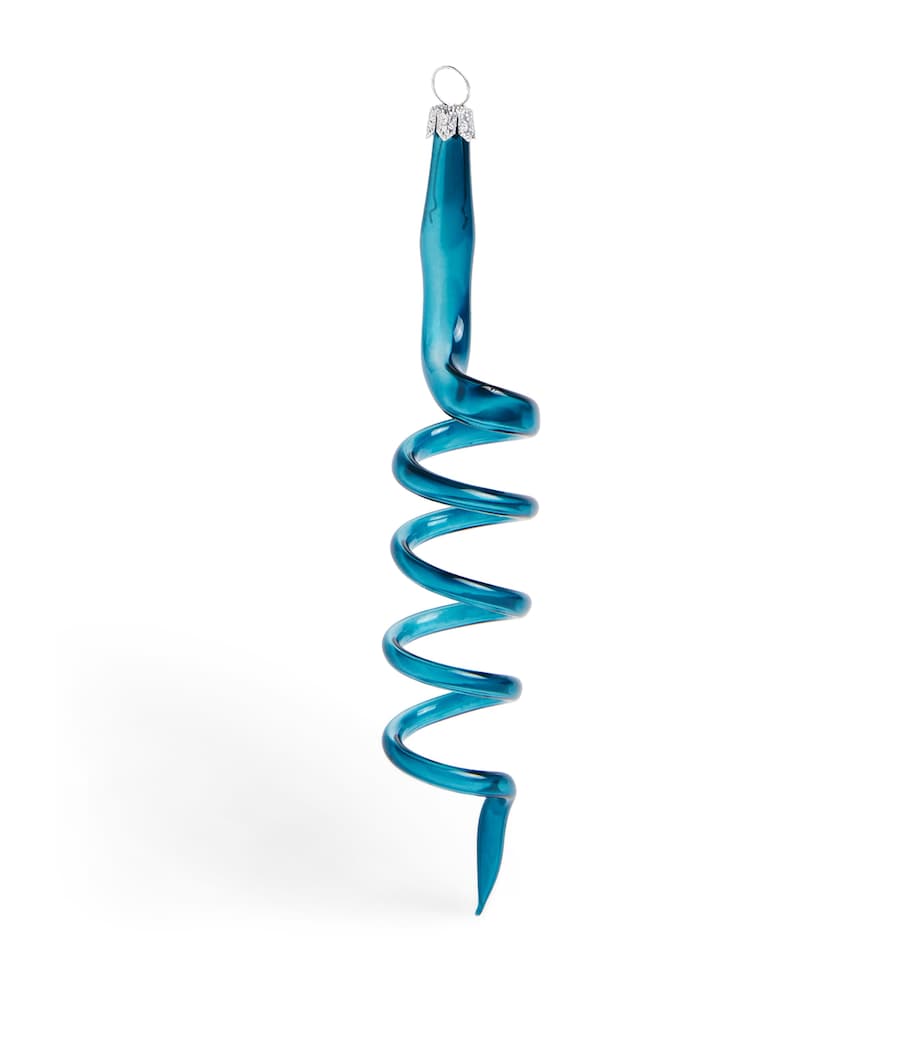 Swirl Tree Decoration BLUE Image 1