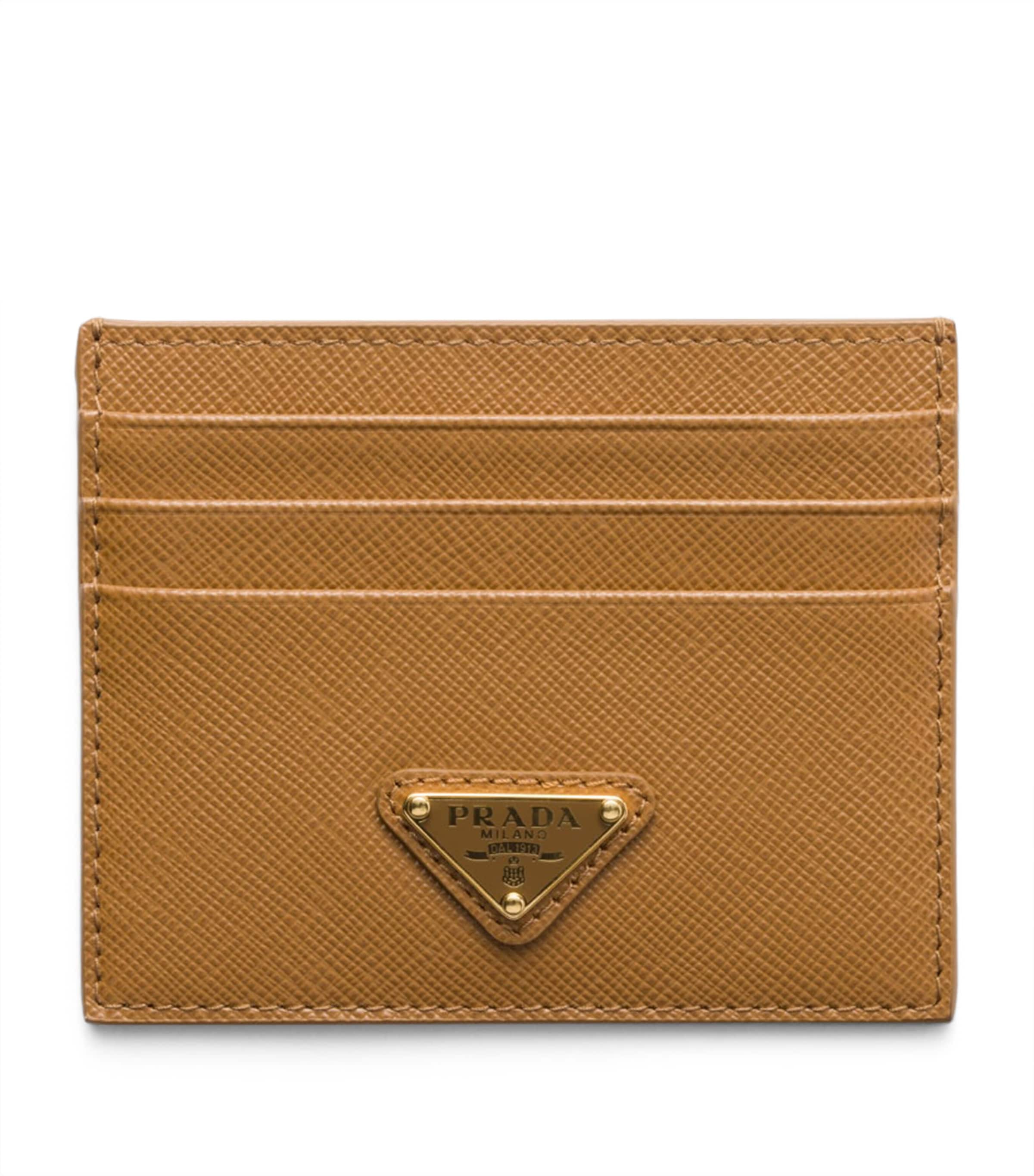 Prada Saffiano Leather Card Holder