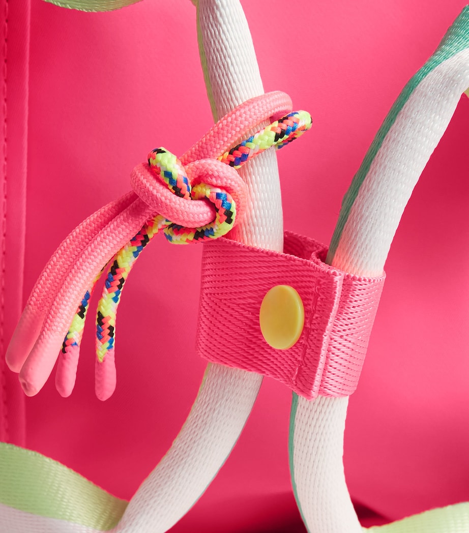 Colour-Block Backpack 499FUSCHIA Image 4