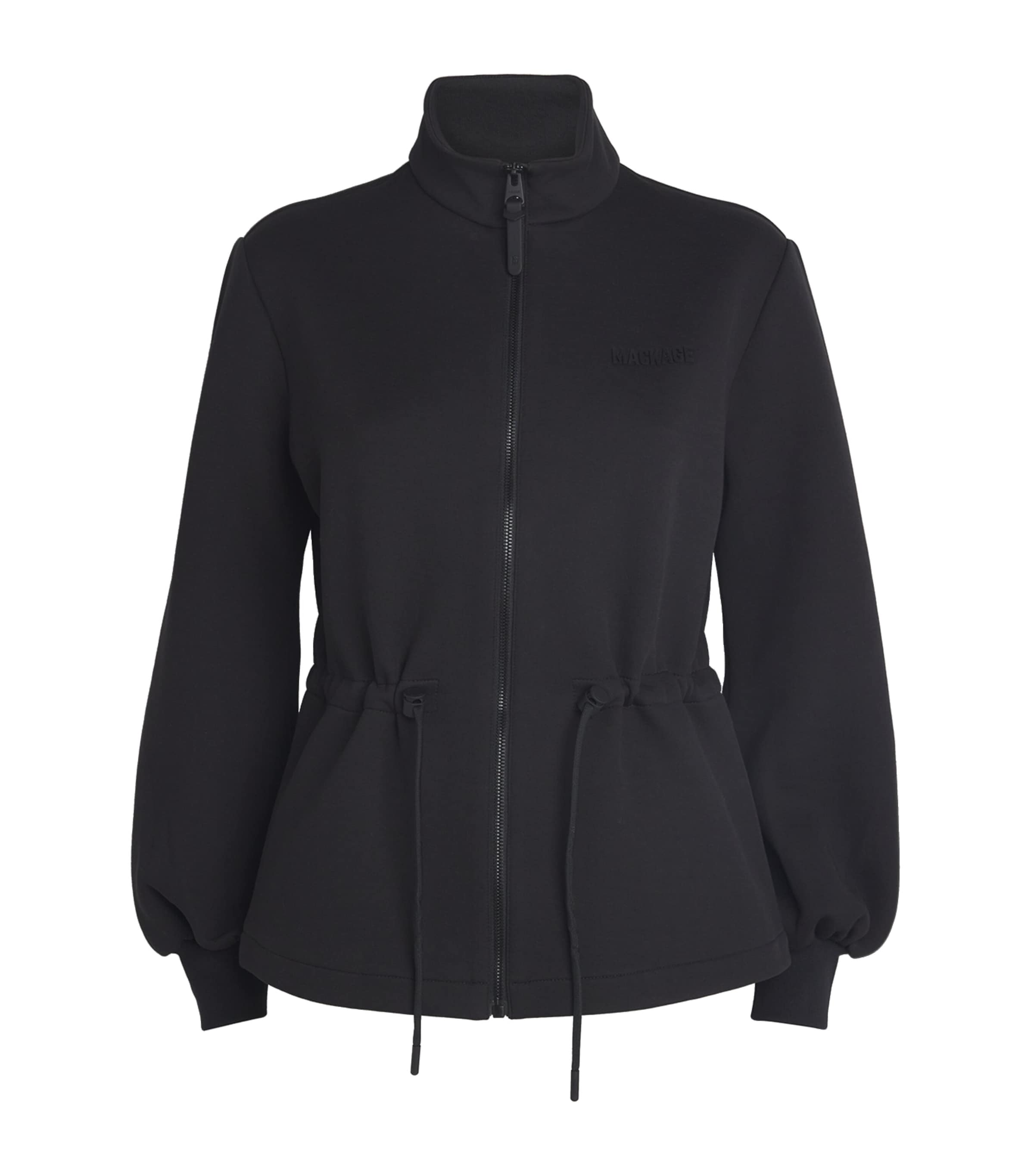 Mackage Finola Zip-up Jacket In Black