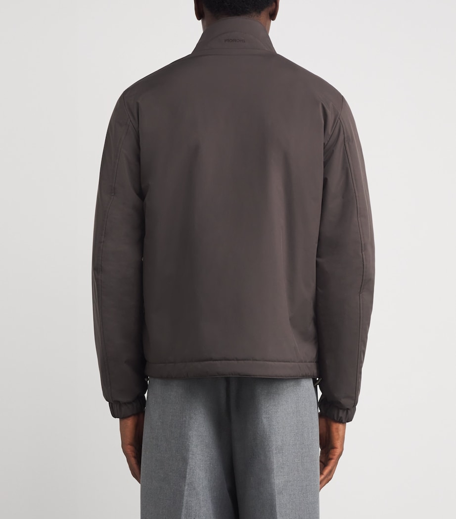 Virgin Wool Reversible Bomber Jacket TX4.4 TESTA DI MORO Image 4