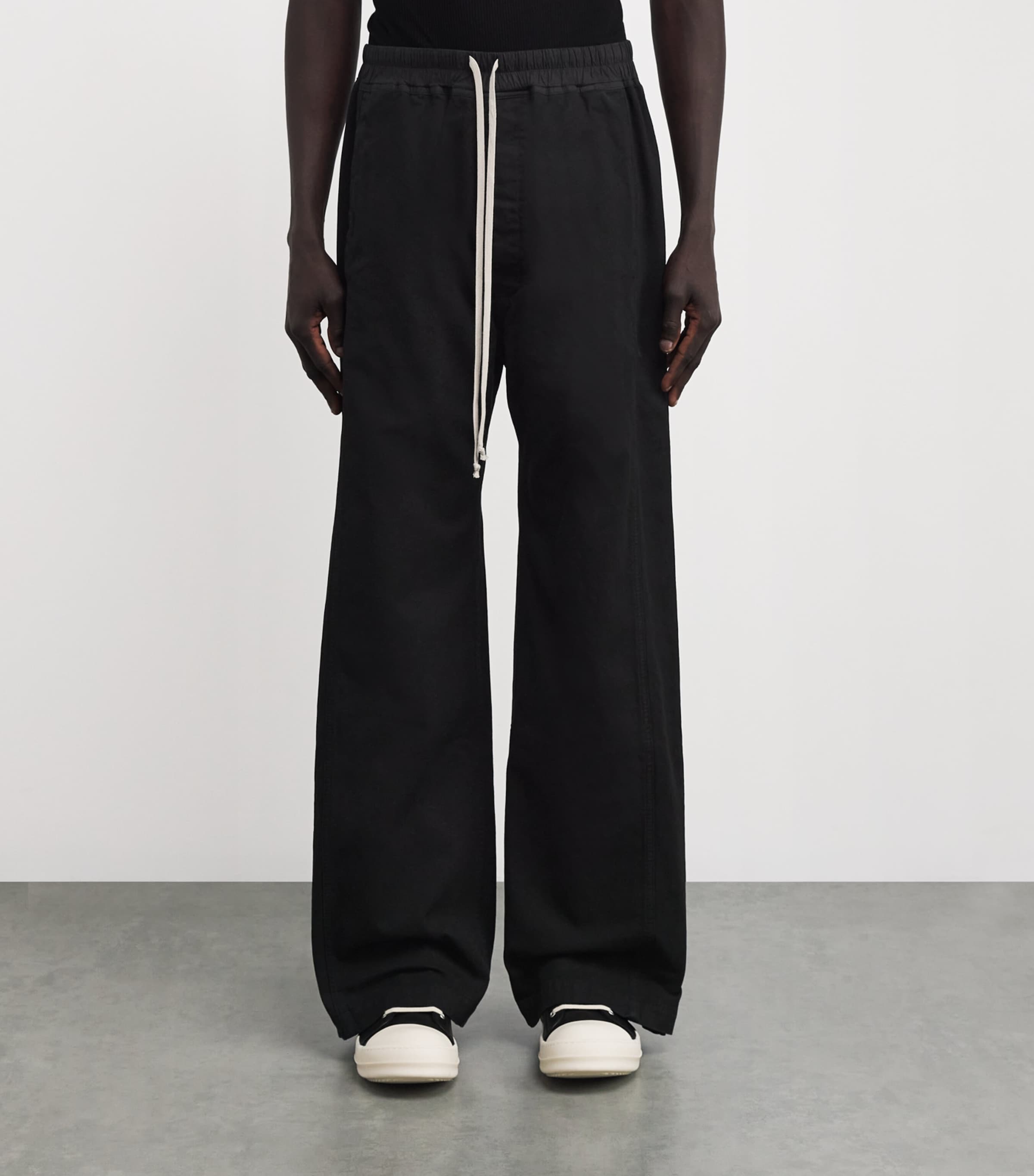 Rick Owens Mens DRKSHDW Cotton Pusher Trousers Image 3