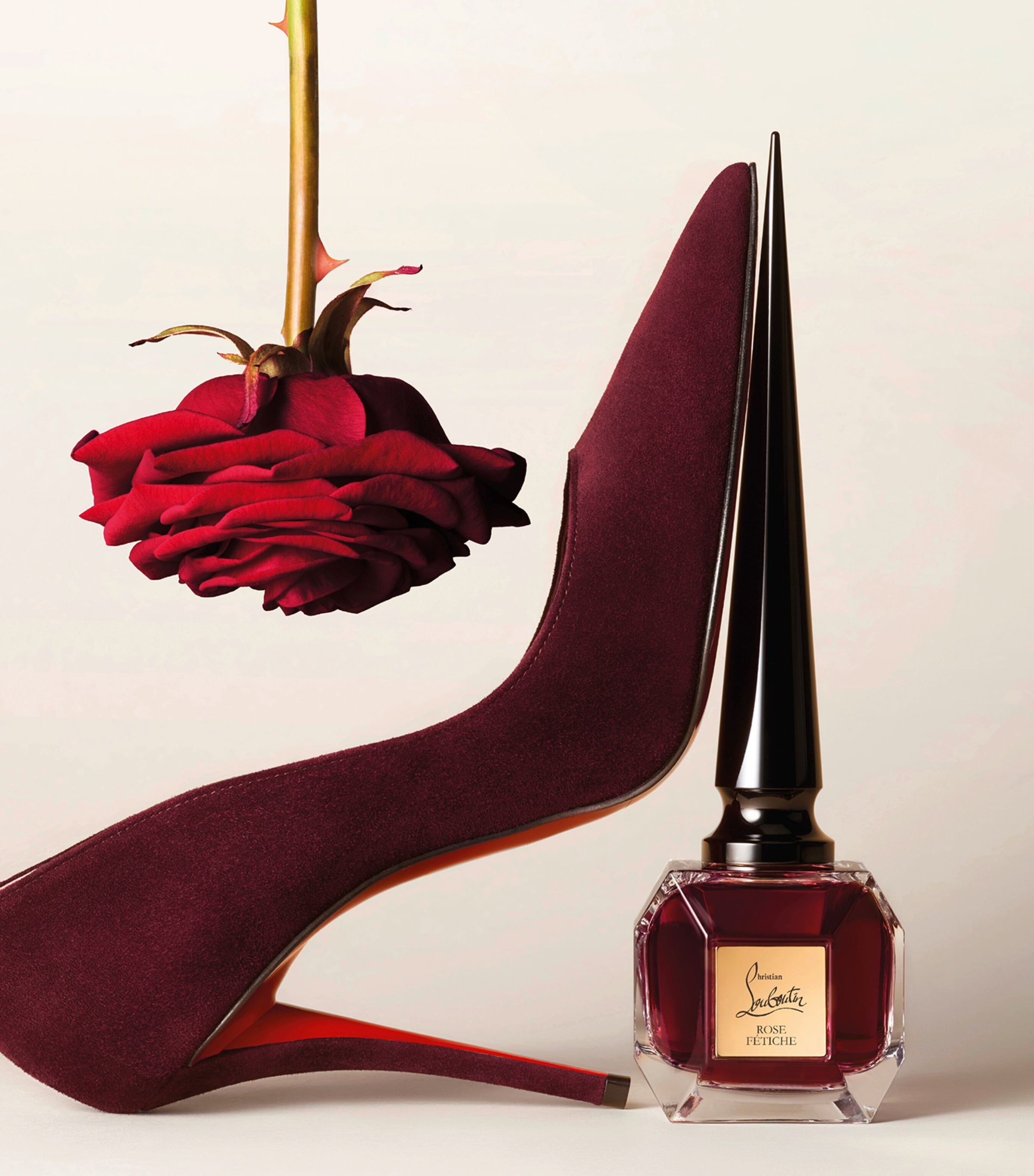 Christian Louboutin Fétiche La Rose Eau de Parfum (80ml) Image 2