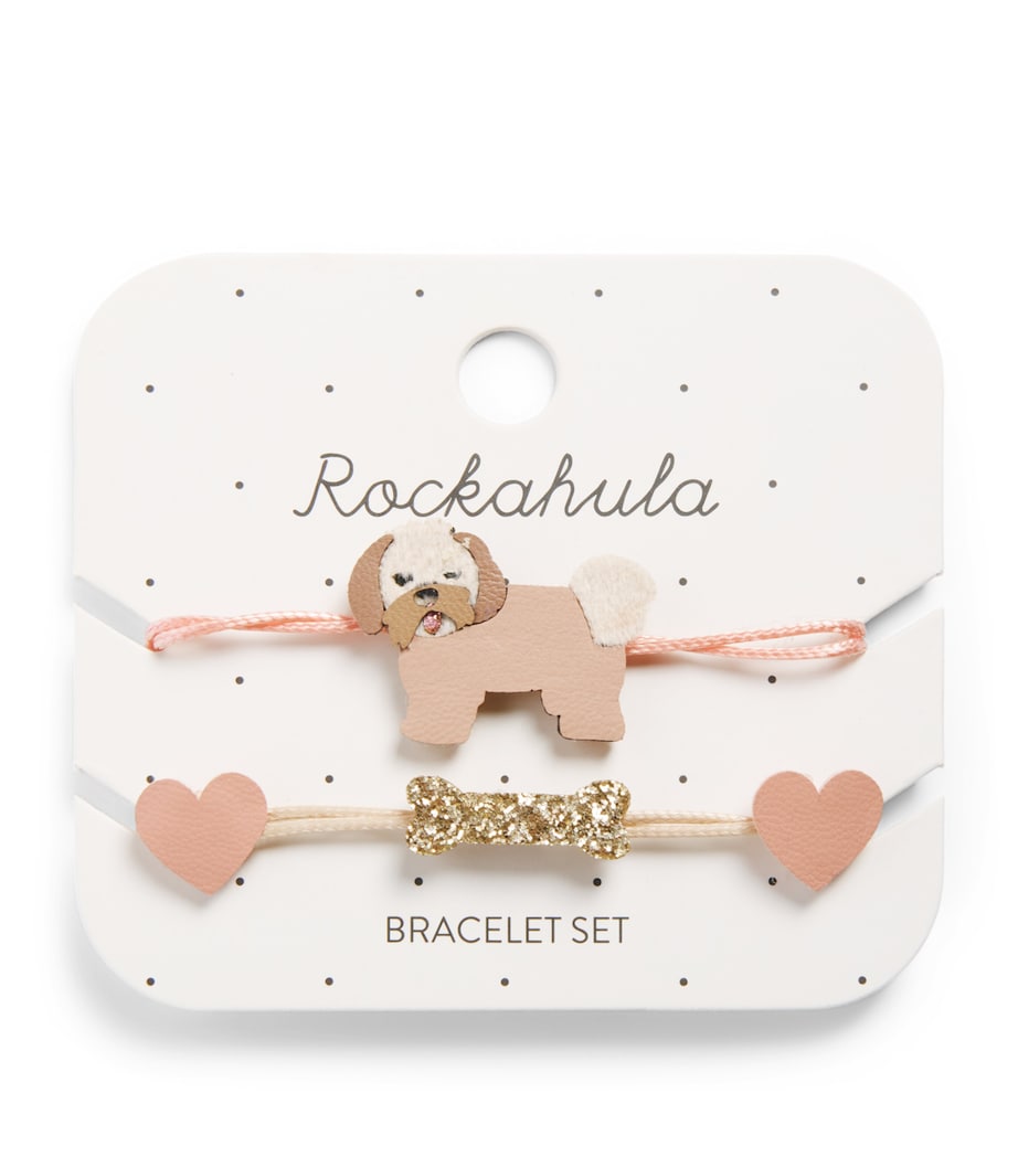 Rockahula Set of 2 Dolly Dog Bracelets Brown Image 1