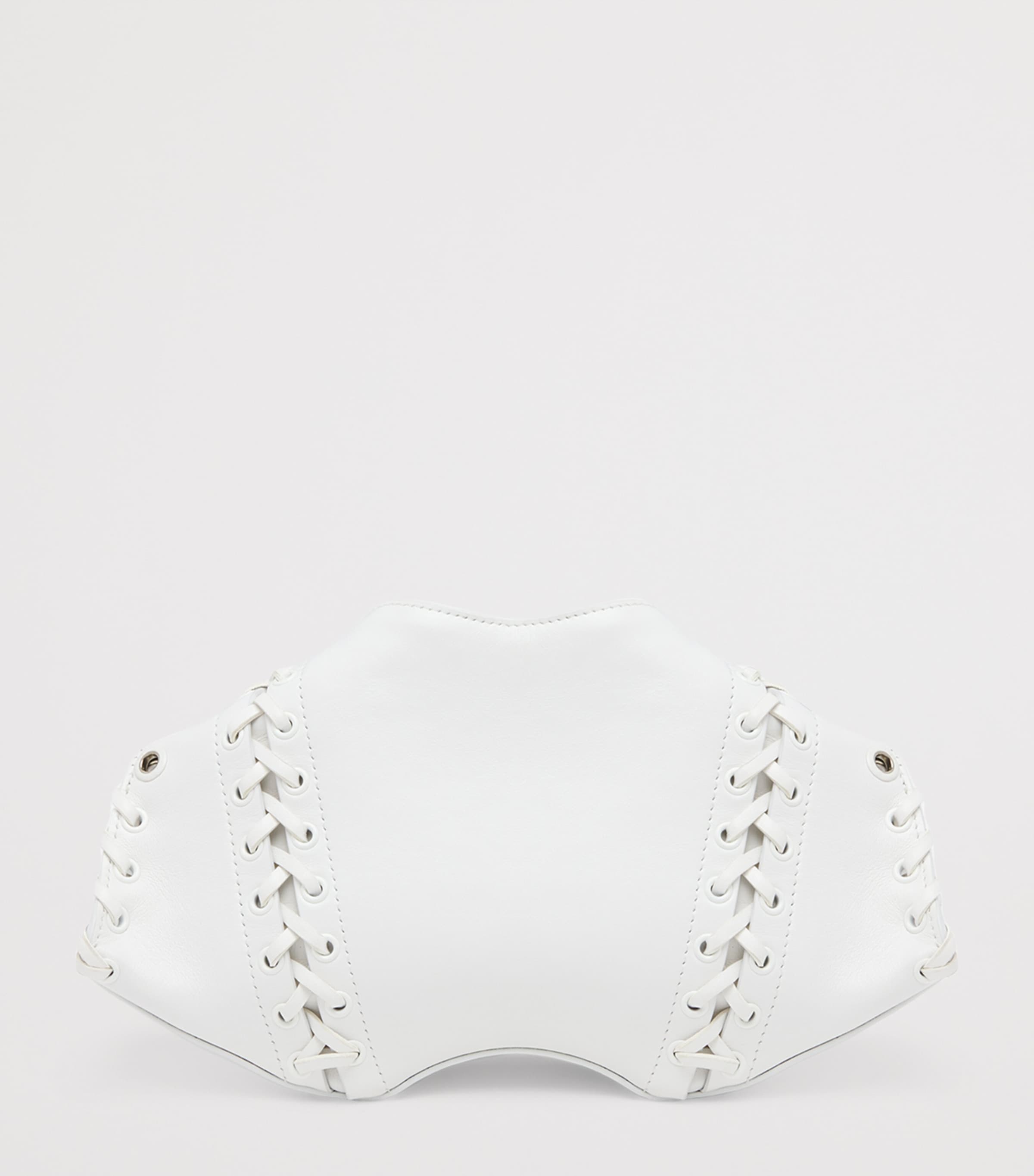McQueen Leather Manta Clutch Bag Image 3