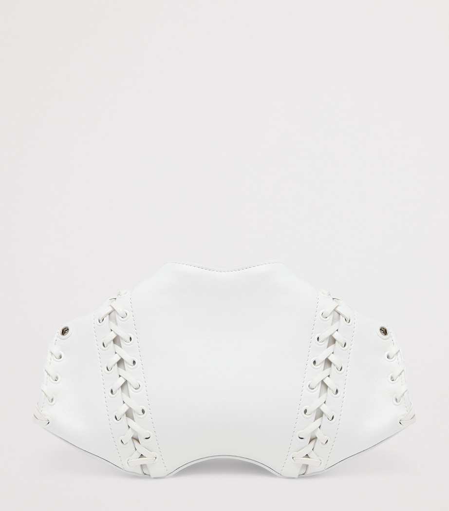 McQueen Leather Manta Clutch Bag Image 3