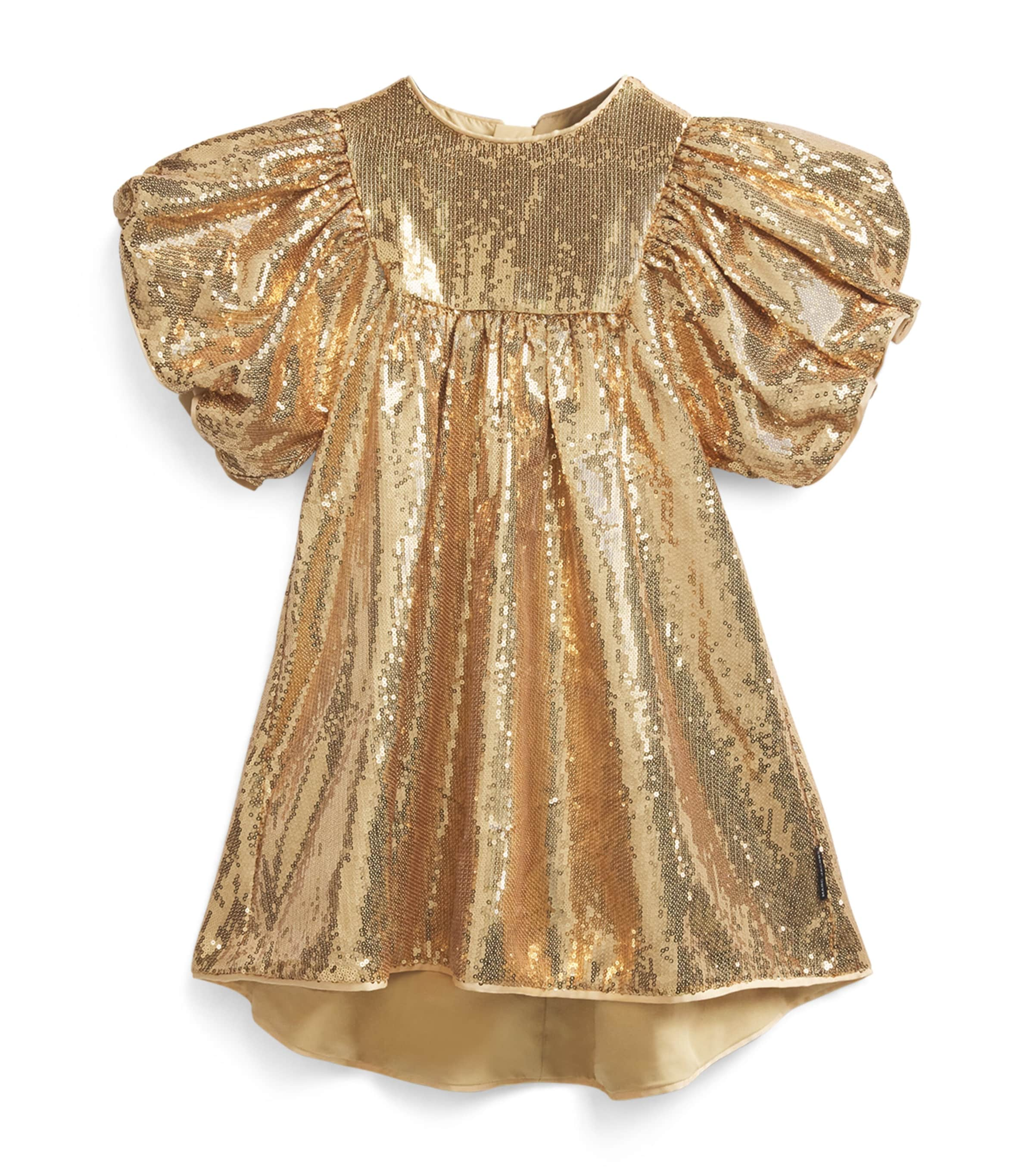 Shop Marc Jacobs Sequinned Ceremony Dress In Gold