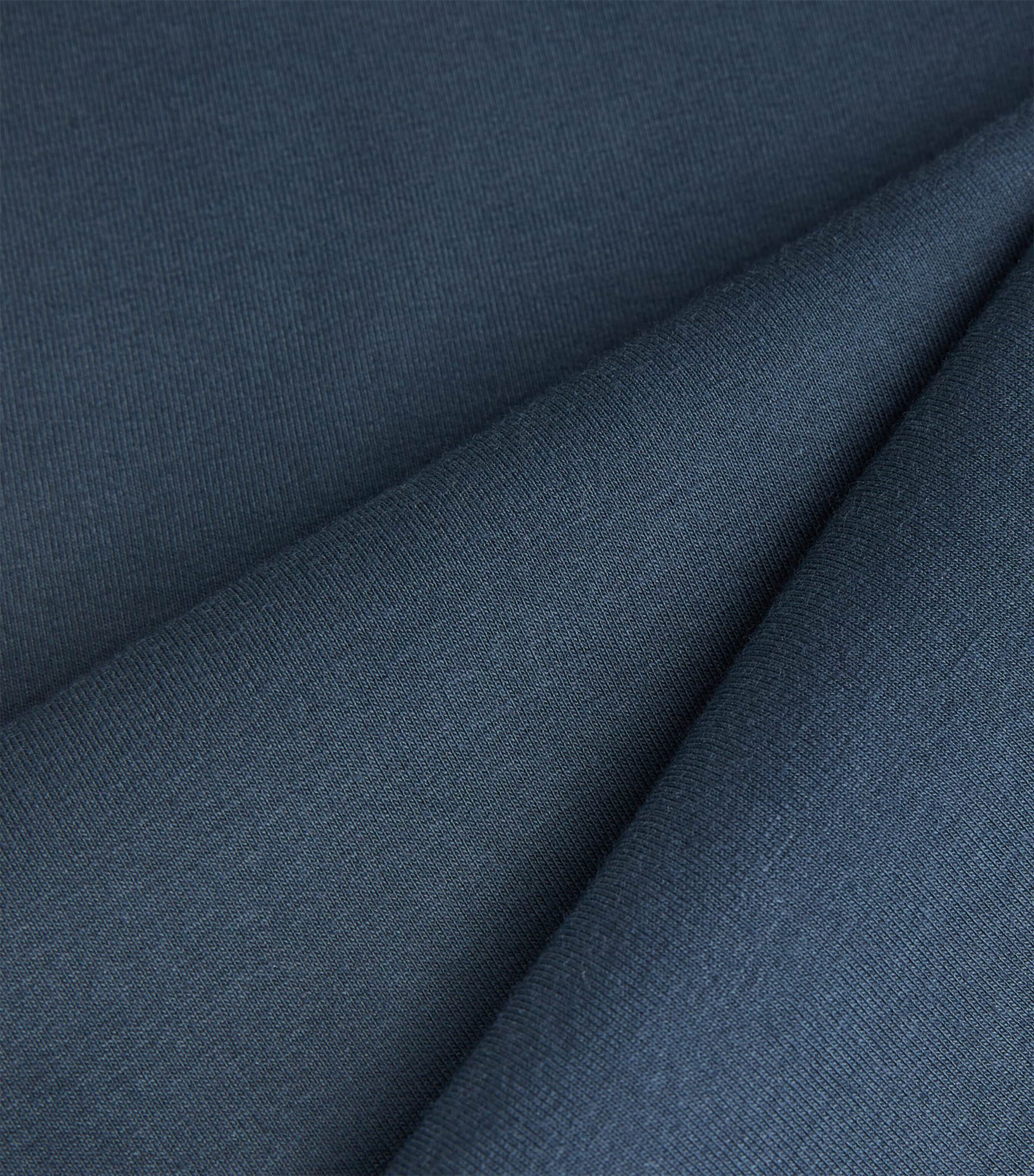 Crew-Neck T-Shirt 412 NAVY Image 5