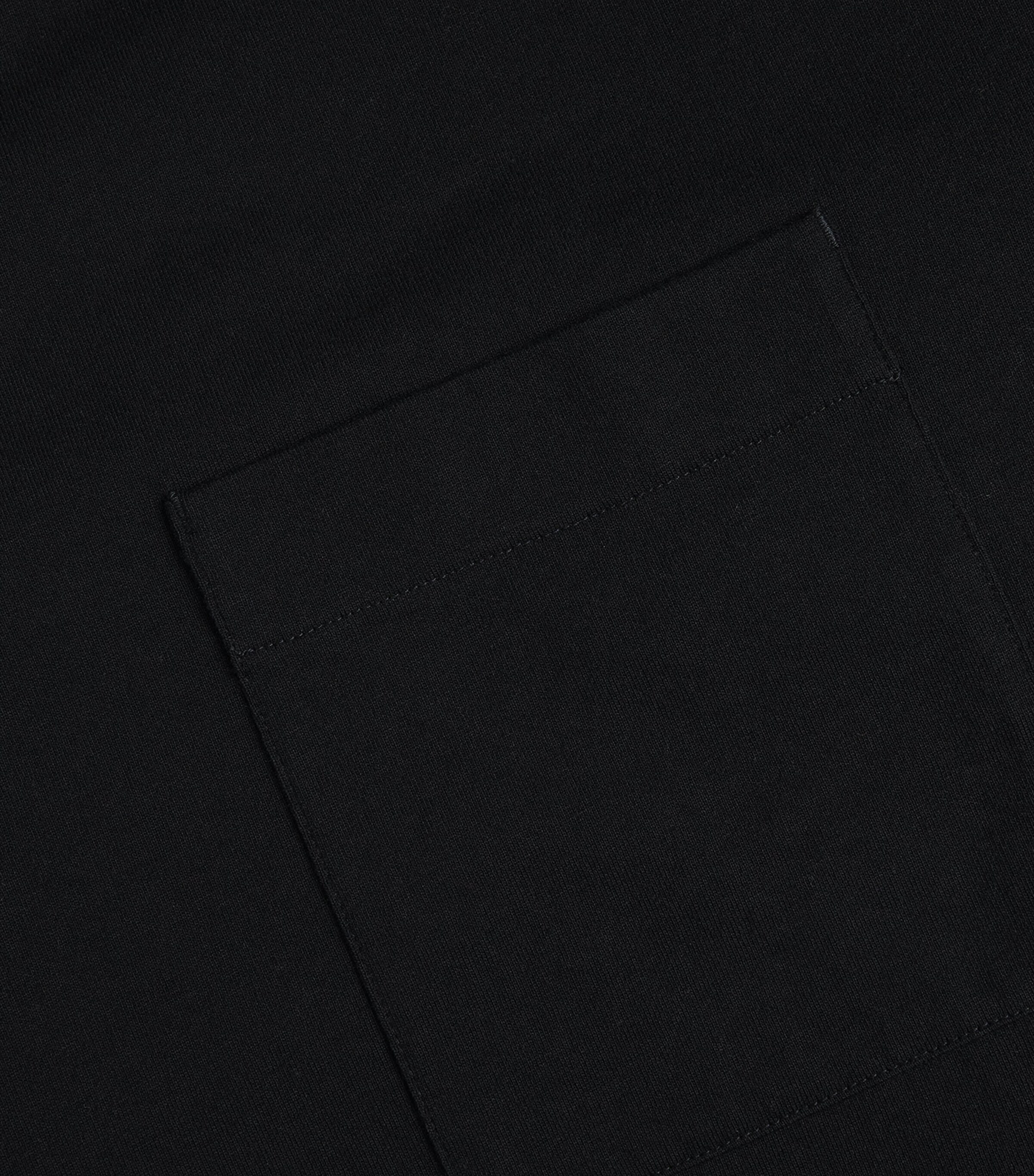 Cotton-Linen Boxy T-Shirt BLACK BK999 Image 5