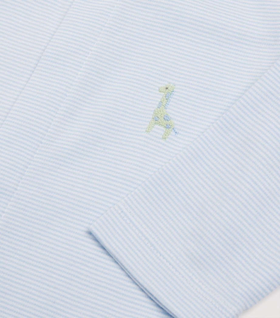 Pima Cotton Safari All-In-One (3-6 Months) K480LIGHT BLUE Image 3