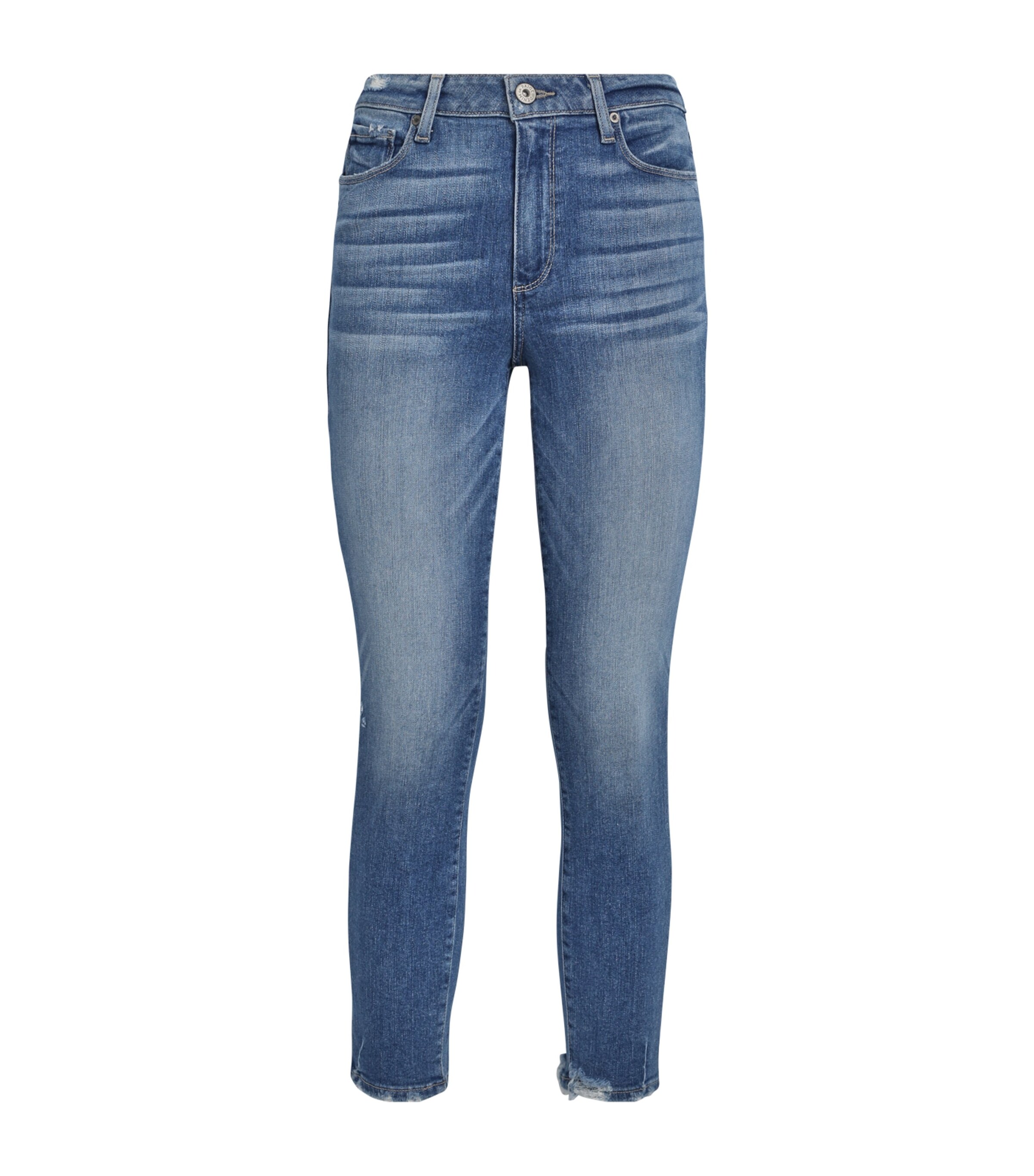 PAIGE HOXTON CROP TORN HEM JEAN