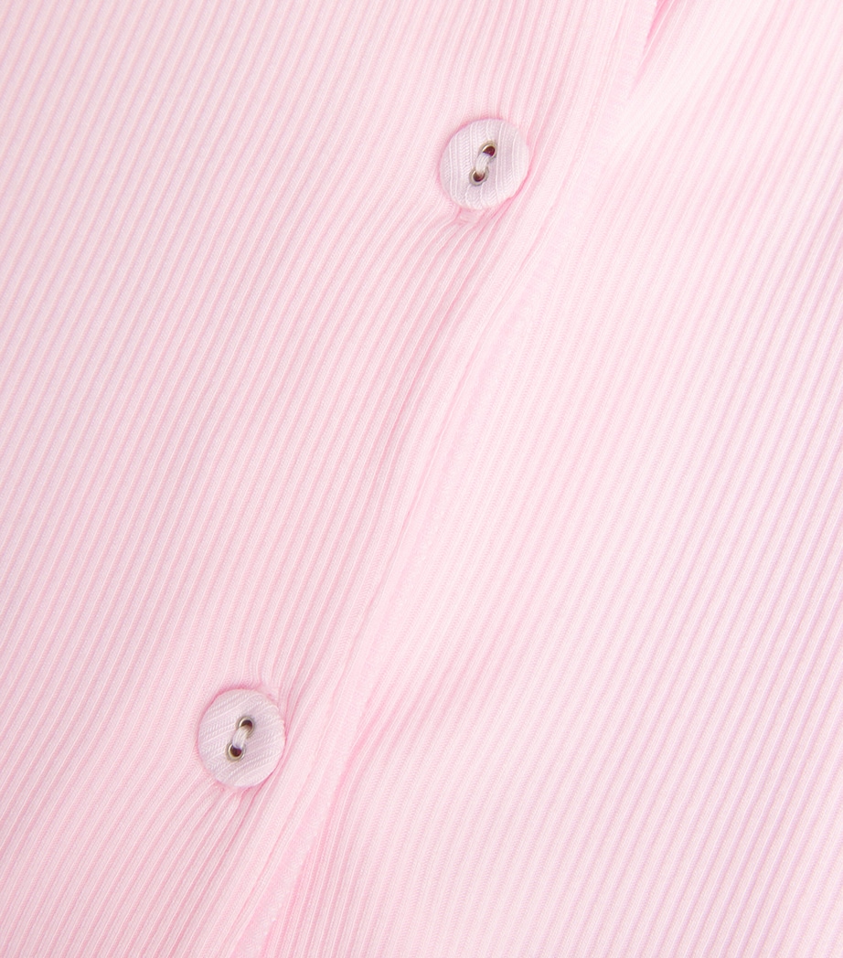 Ribbed Soft Lounge Pyjama Set CHERRY BLOSSOM Image 4