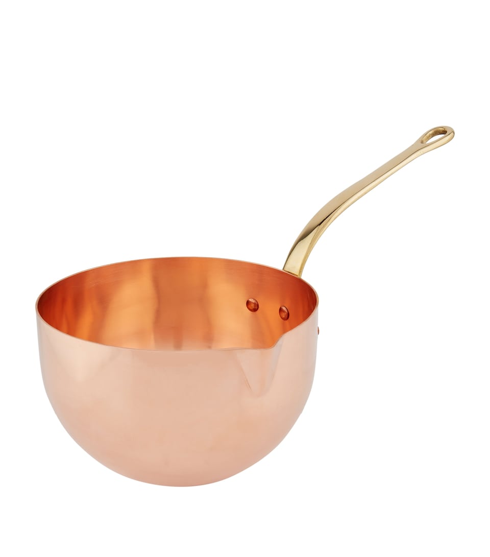 Ruffoni Historia Hammered Copper Zabaglioni Pan (20cm) Metallic