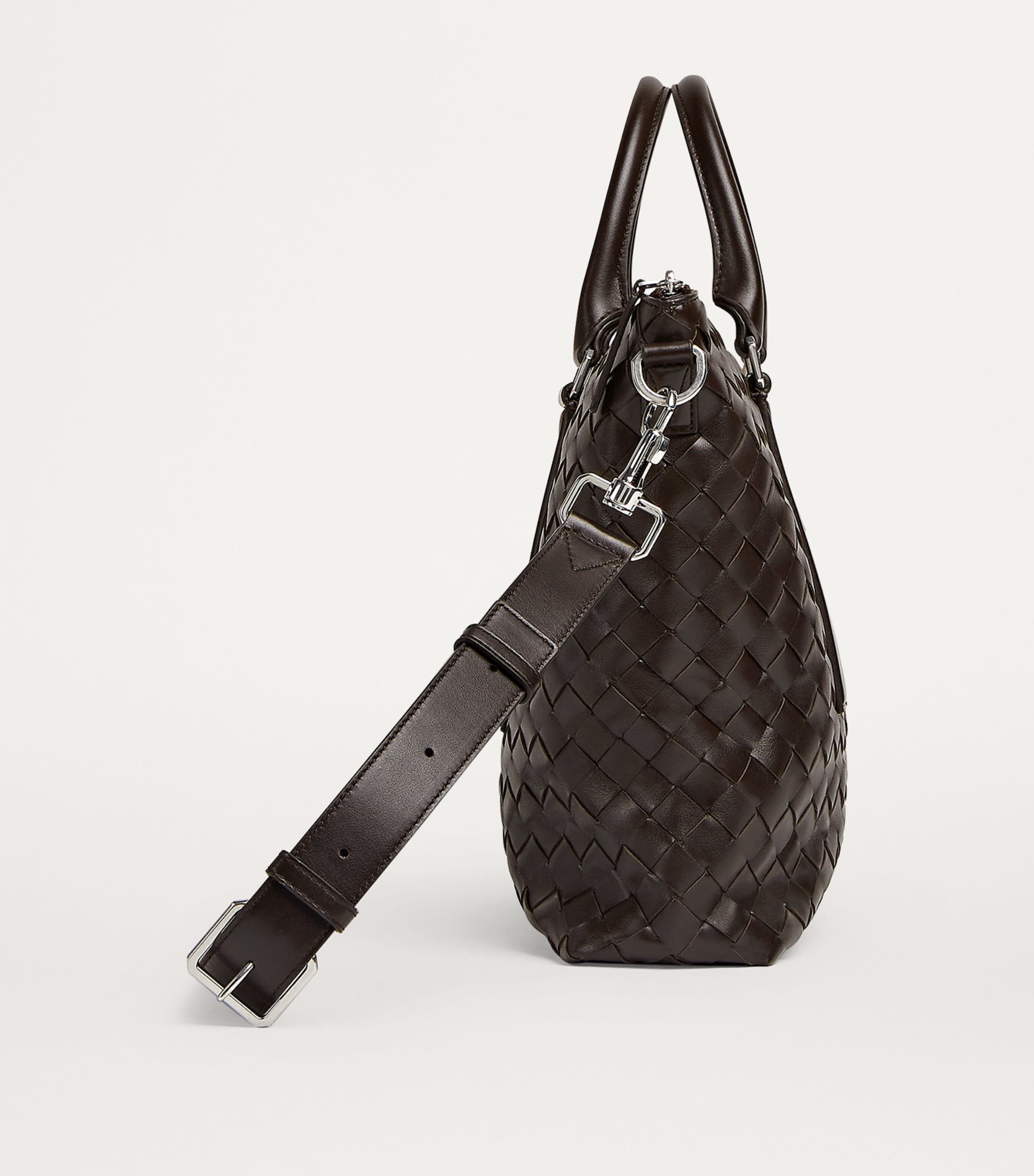 Leather Intrecciato Briefcase 2145 Image 5