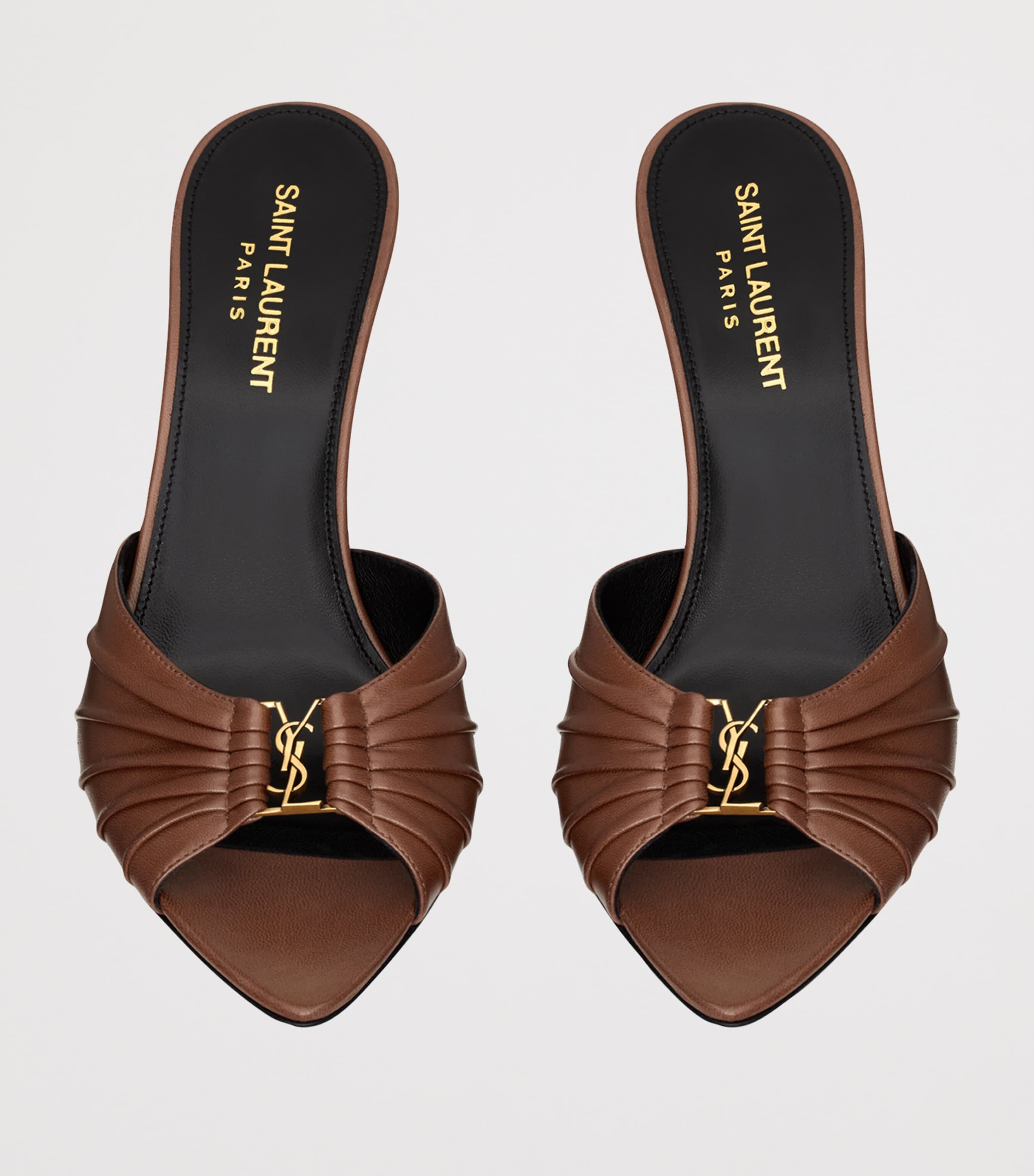 Leather Babylone Mules 90 2603 Image 2