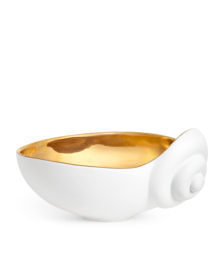 L'Objet x Jessica McCormack Small Shell Bowl (10cm) Gold Image 2