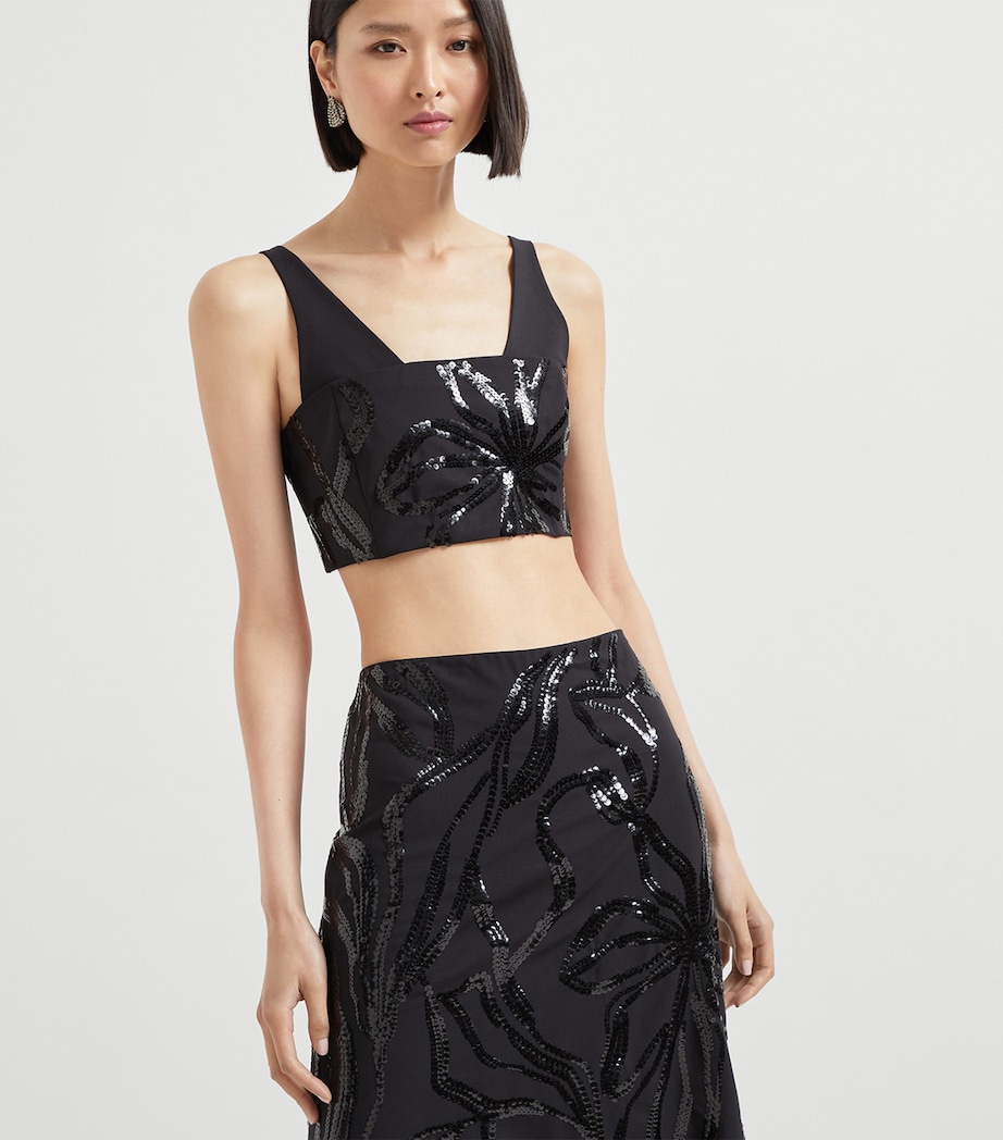 Embellished Crop Top C101 Image 2