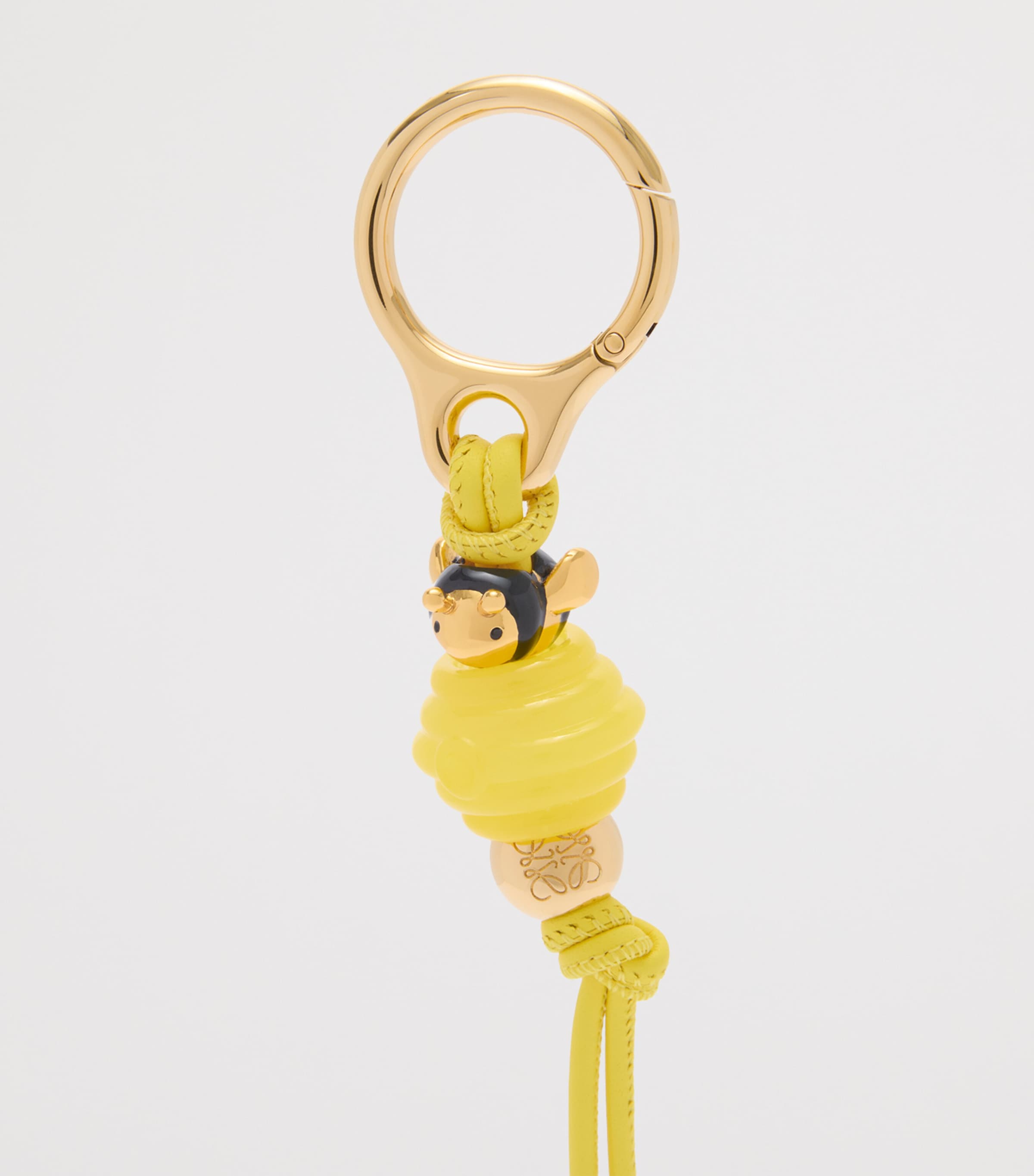 LOEWE x Paula's Ibiza Leather-Trim Bee Charm | Harrods US