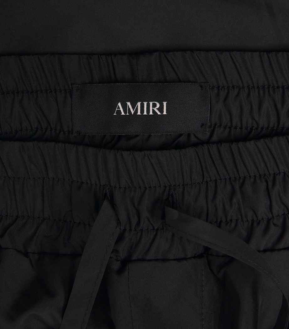 Printed Track Trousers BLACK Image 2