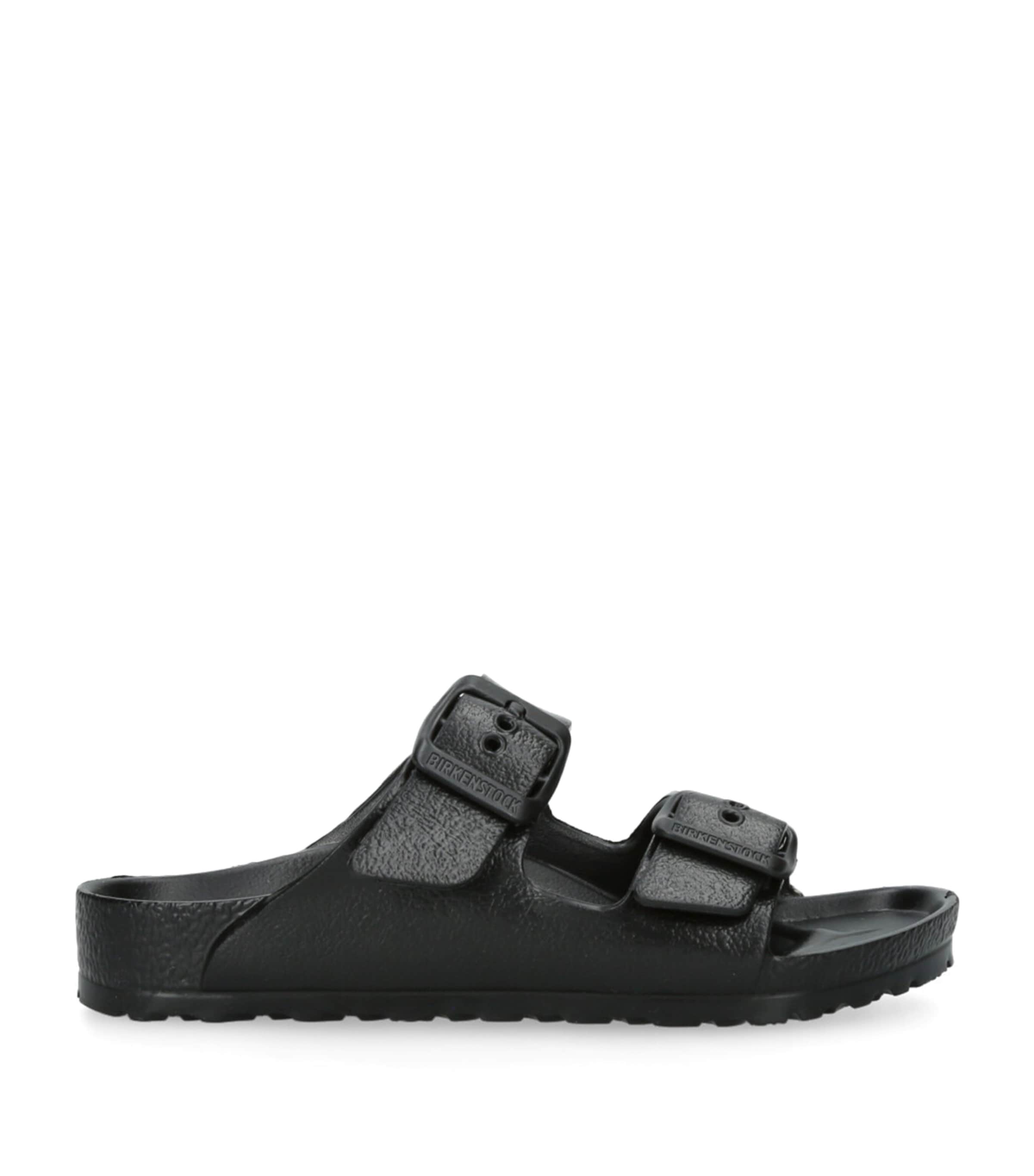 Birkenstock Black Sandals Arizona Eva Kids For Kids With Logo In Black