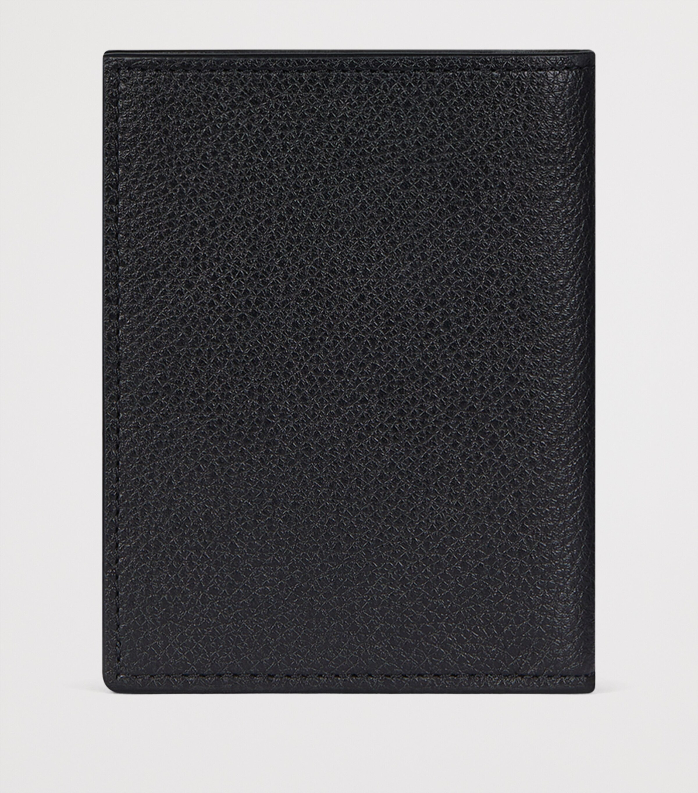 Givenchy Leather 6CC Bifold Card Holder Black Image 2