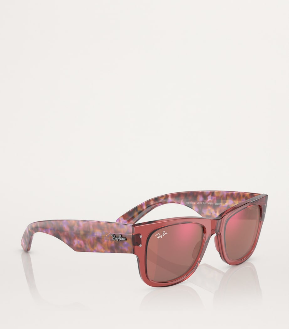 RB0840S Mega Wayfarer Sunglasses 66372K Image 6