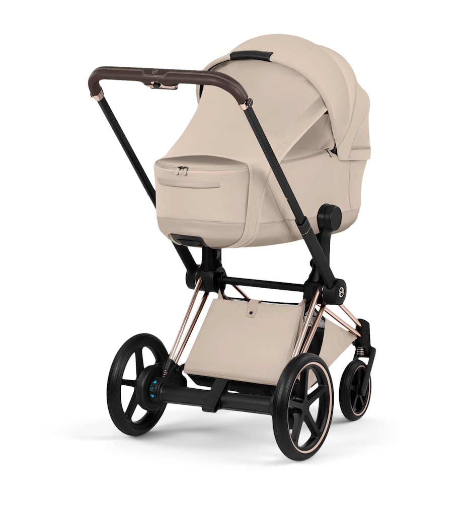 Cybex PRIAM Fold Lux Carrycot Style Collection Cozy Beige Image 10