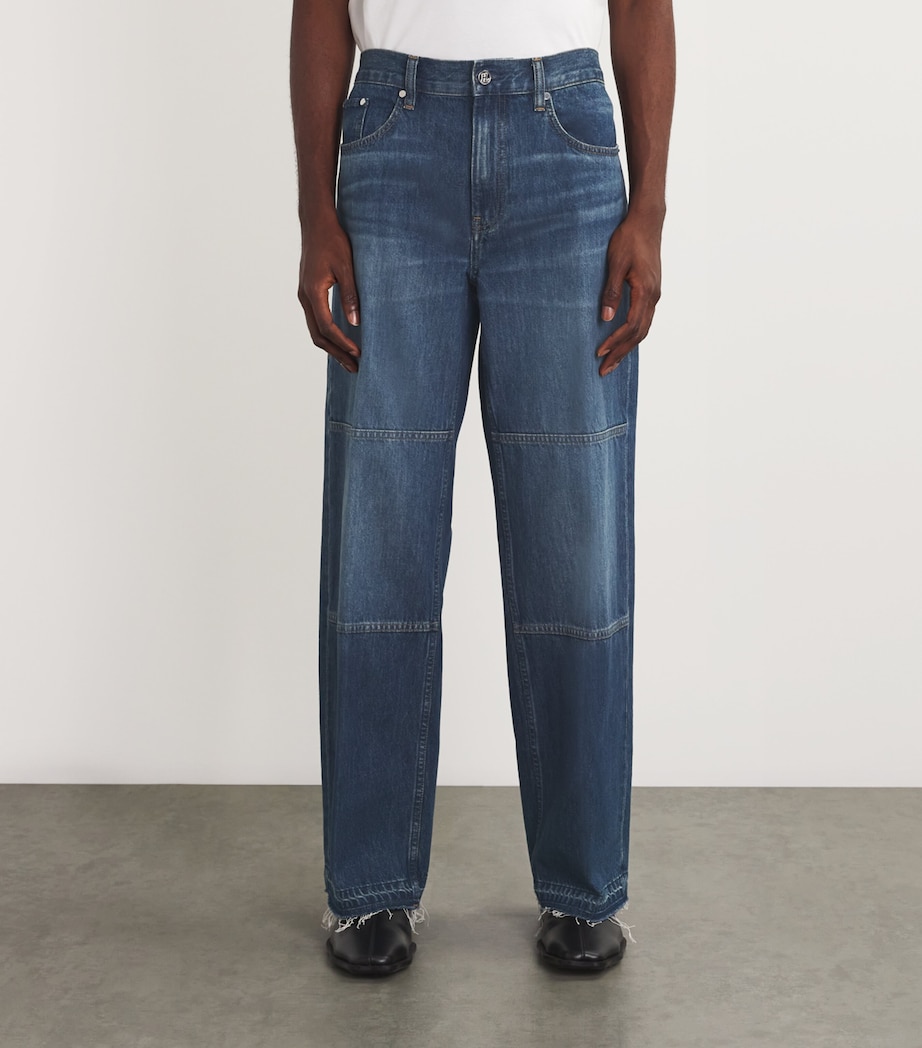 Carpenter Straight Jeans 2B9 DK TINTED INDIGO Image 3