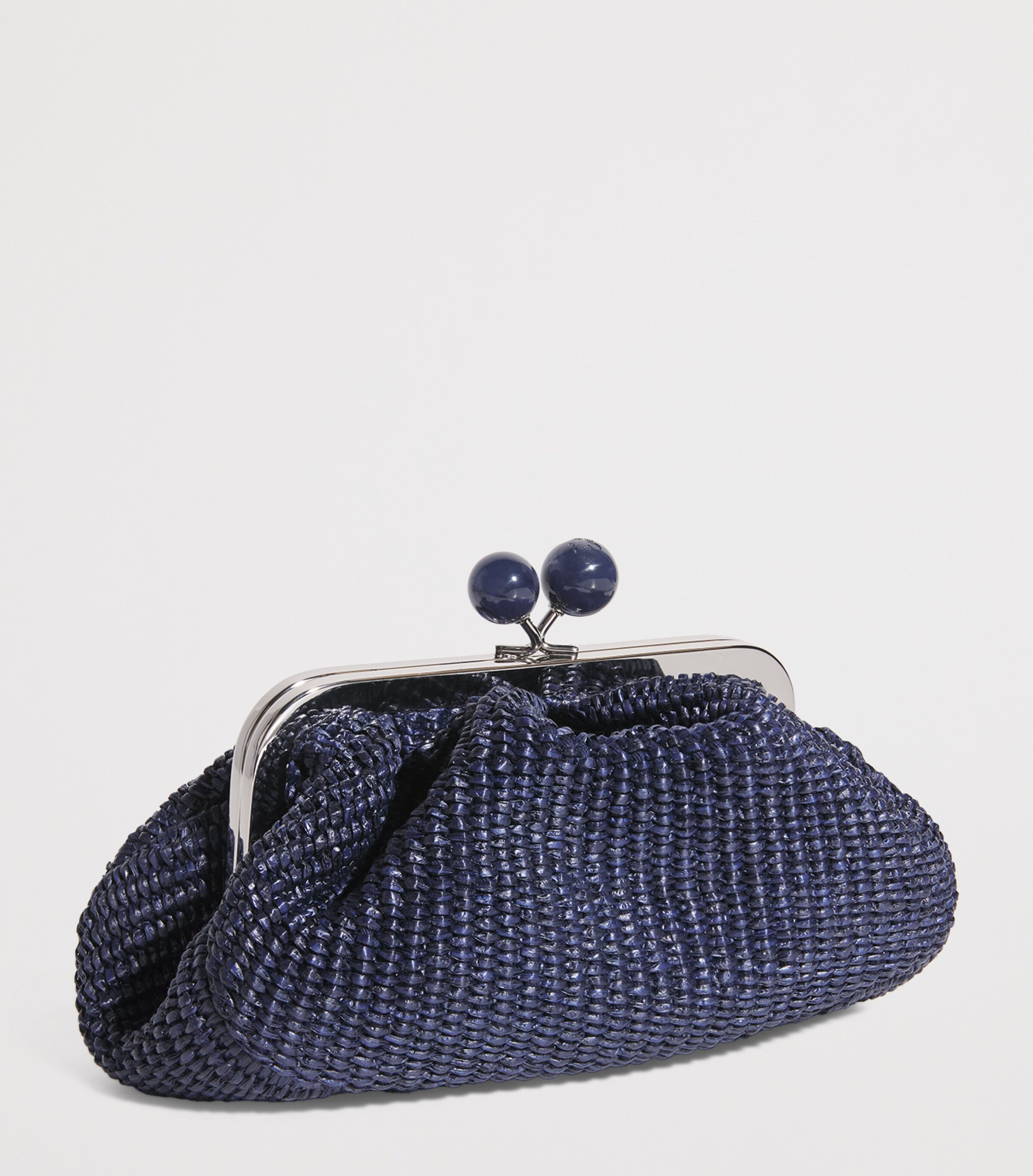 Small Raffia-Effect Pasticcino Bag ULTRAMARINE Image 3